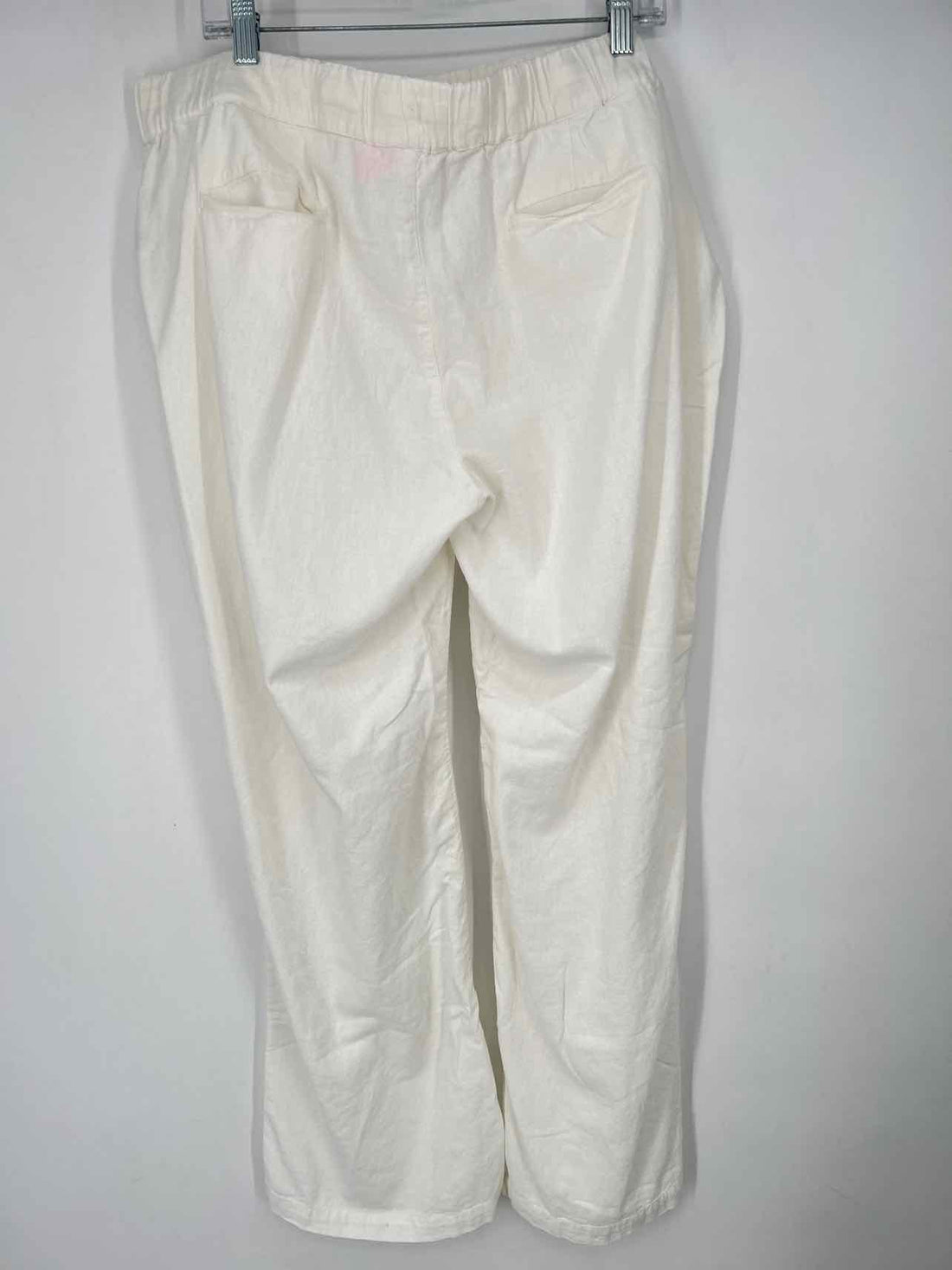 Caslon Size XL White Linen/Rayon Pants