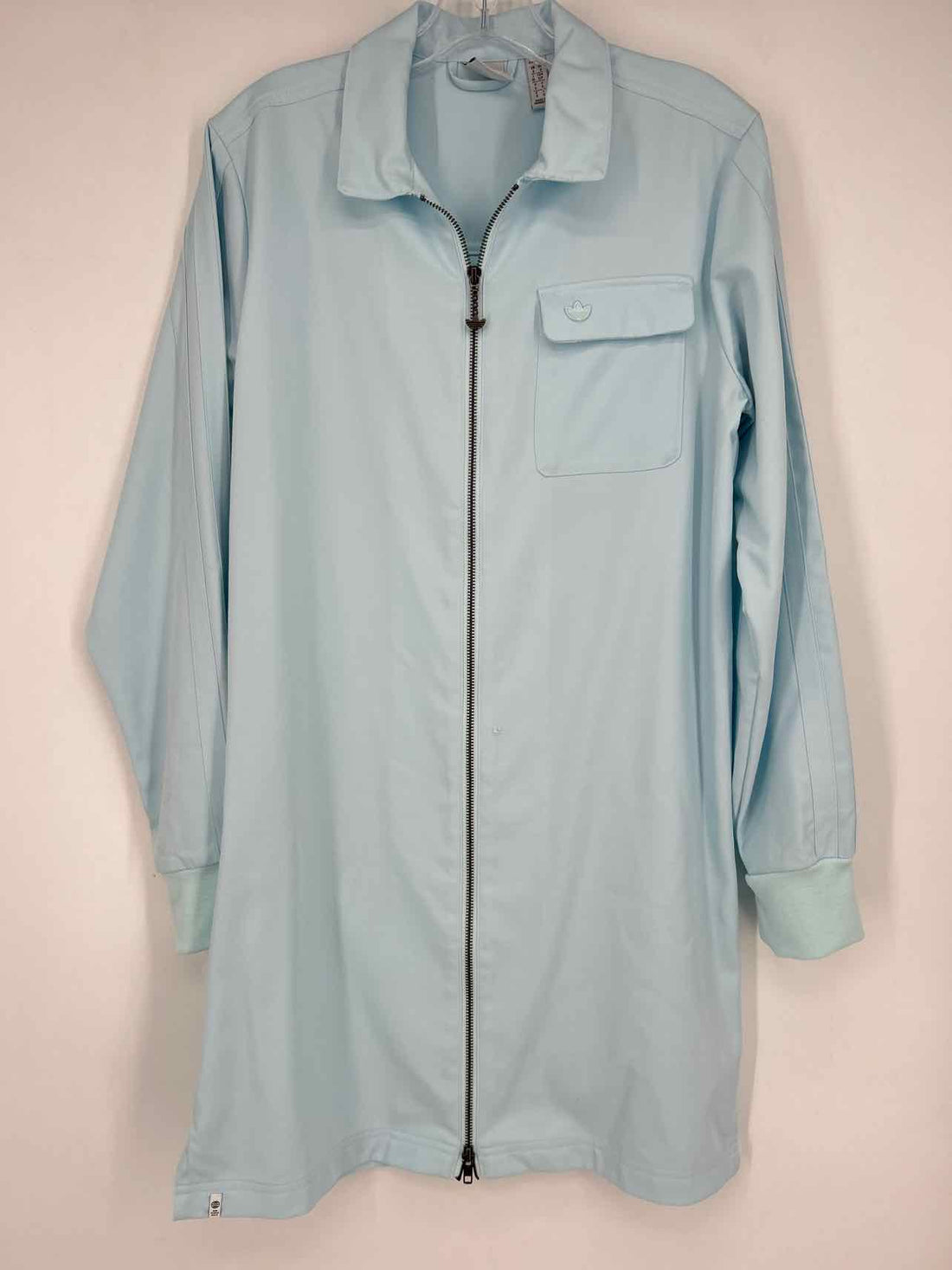 Adidas Size M Light Blue Active Jacket