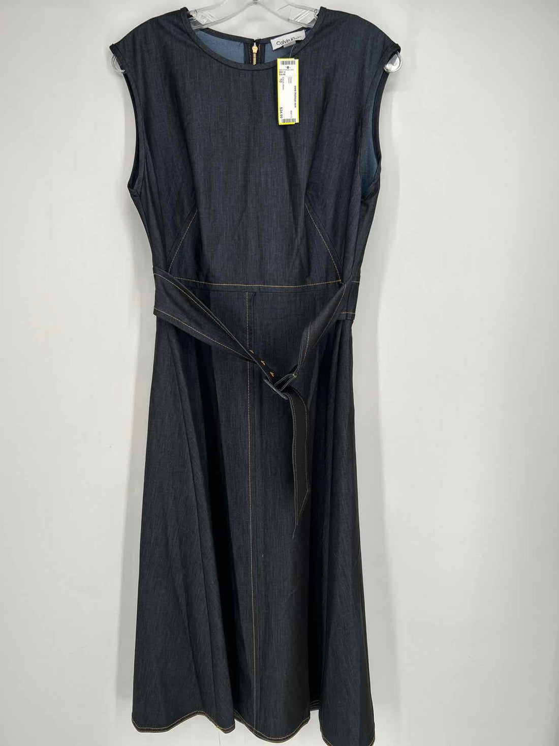 Calvin Klein Size 10 Denim Dress