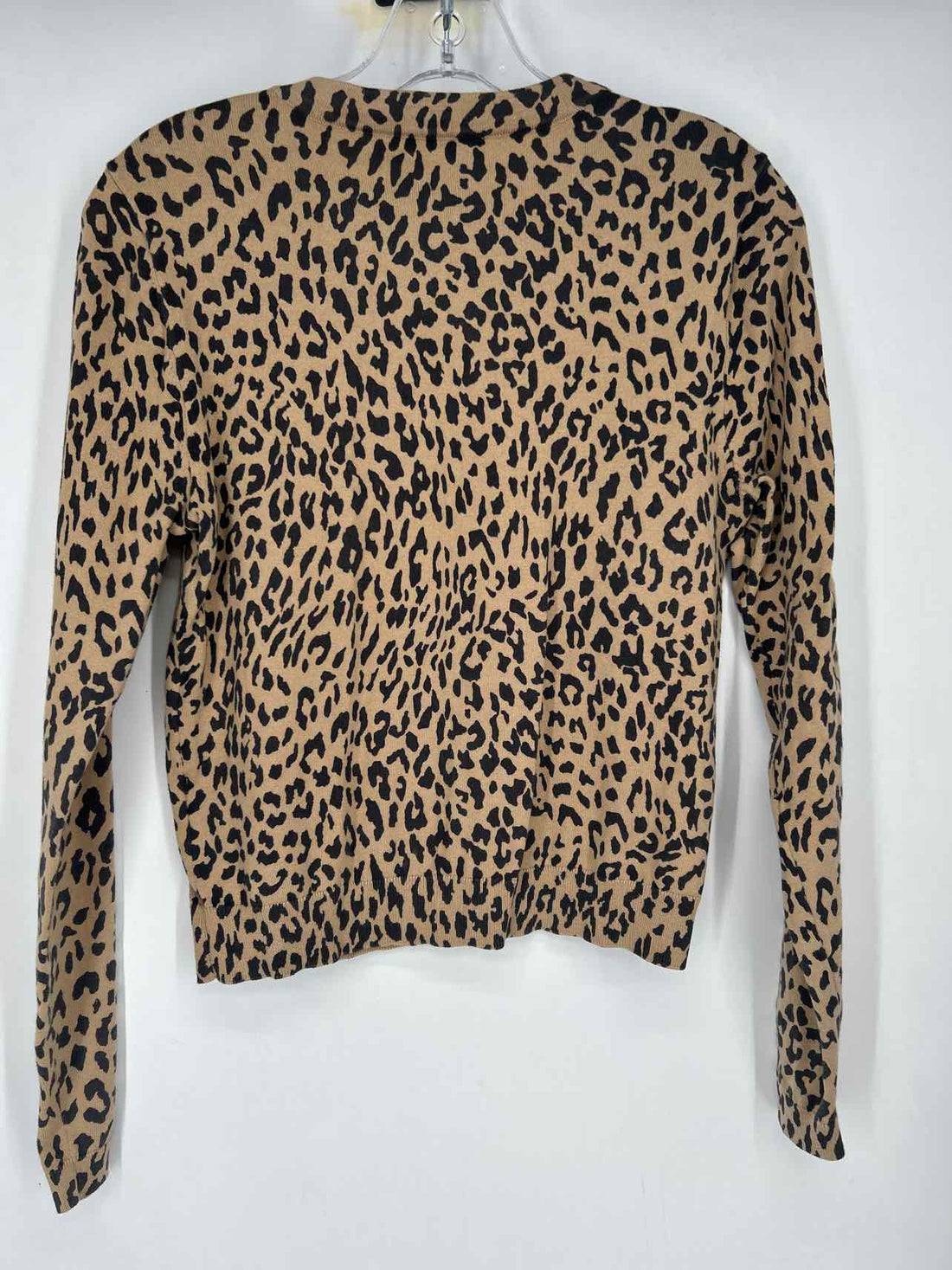 DKNY Size XS Leopard Long Sleeve