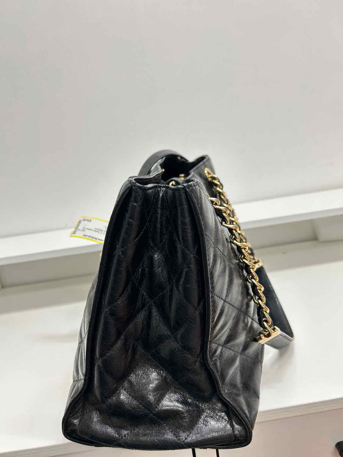 Michael Kors Black Quilted Leather Pre Owned Tote