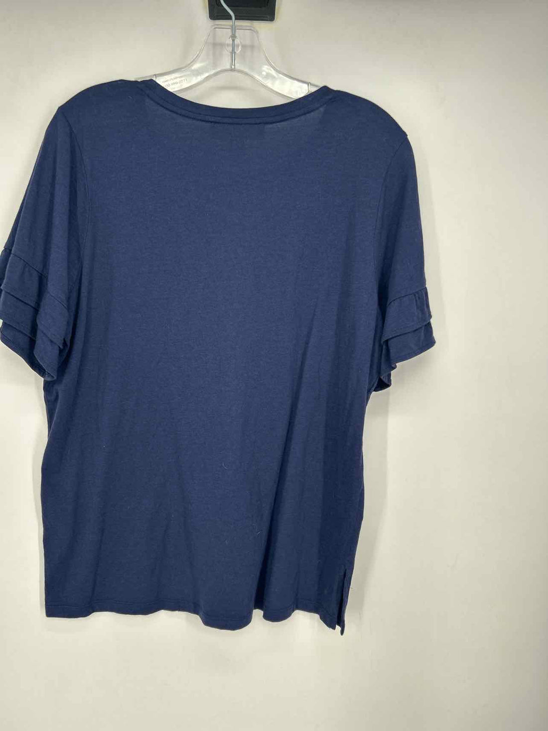 Michael Kors Size L Navy Short Sleeve