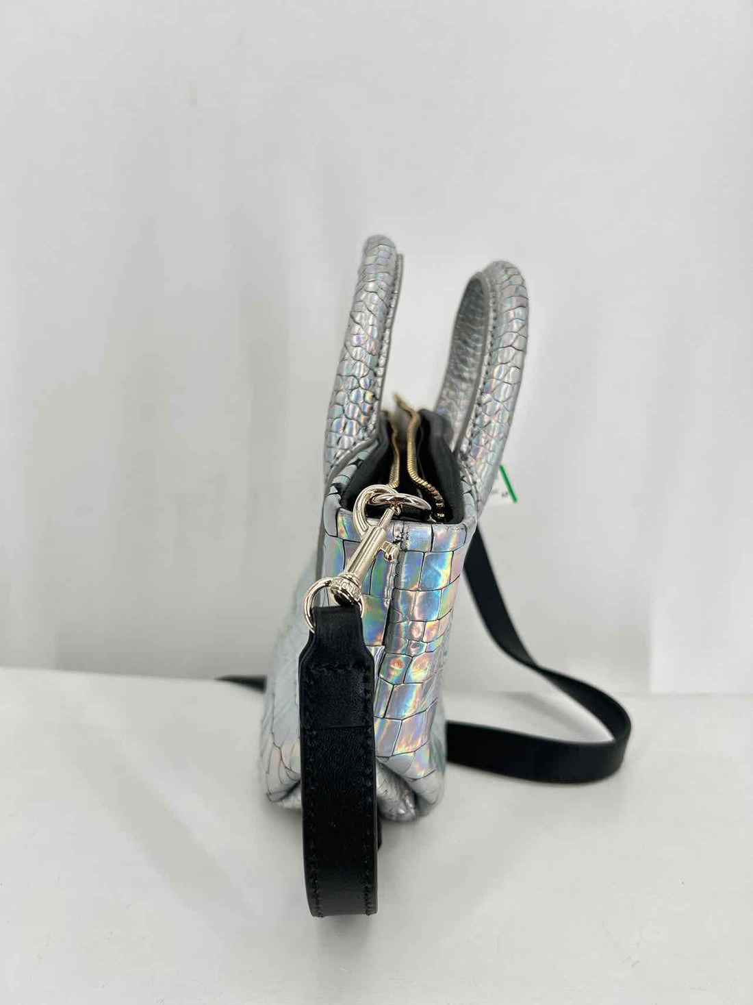 Vince Camuto Iridescent Faux Leather Pre Owned Crossbody
