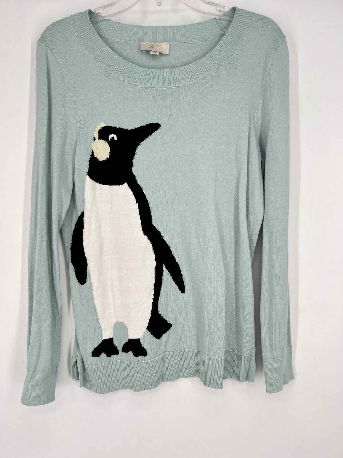 Loft Size S Light Teal Long Sleeve