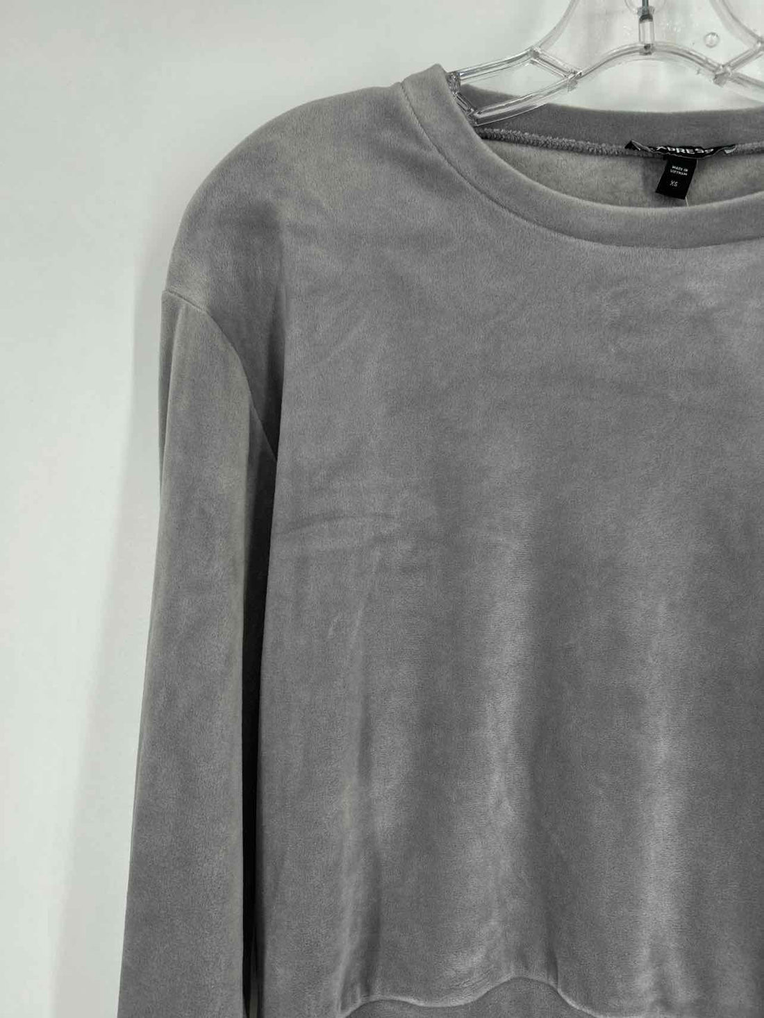 Express Size XS Gray Sweatshirt
