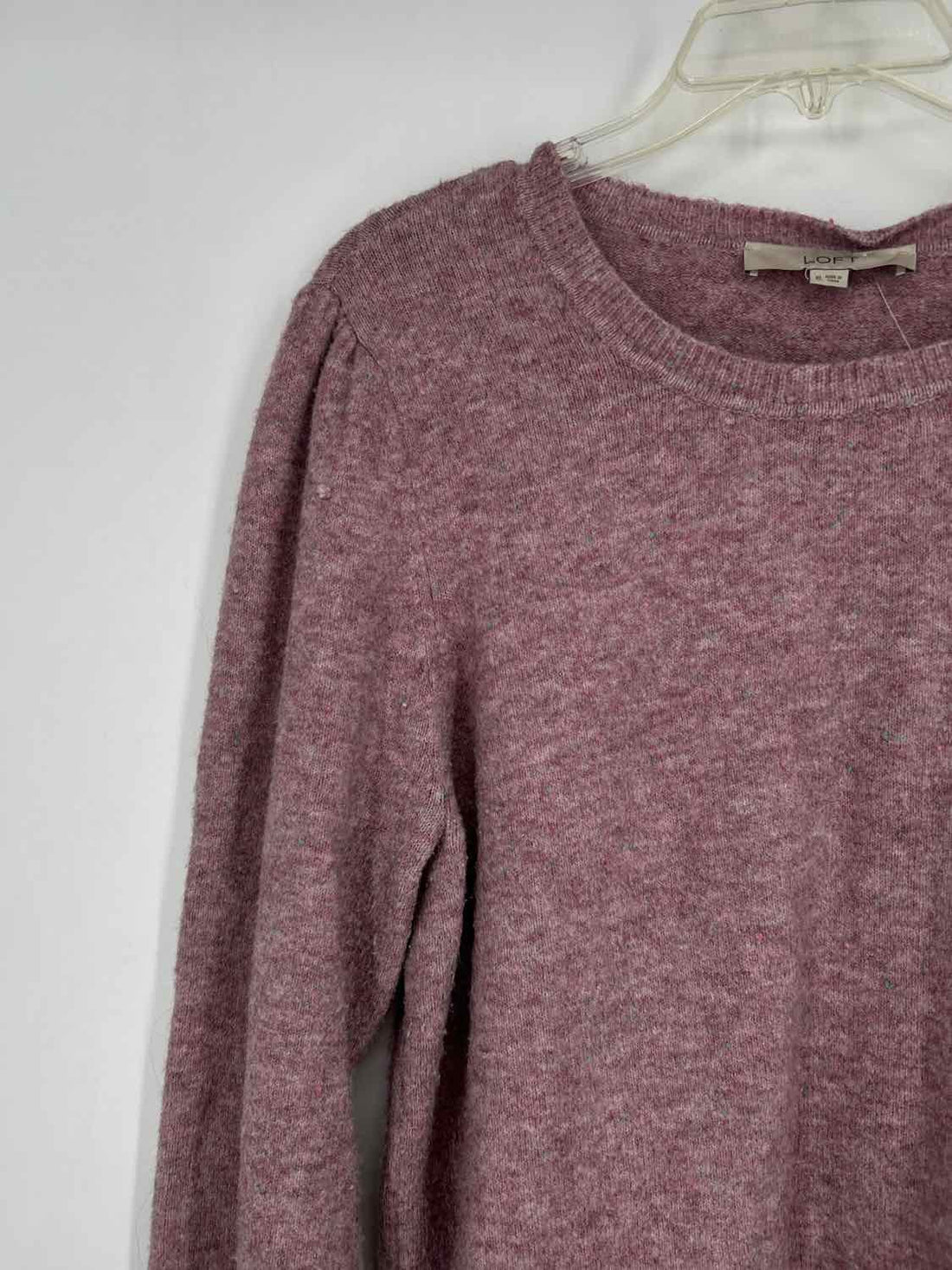 Loft Size XL Pink Confetti Sweater