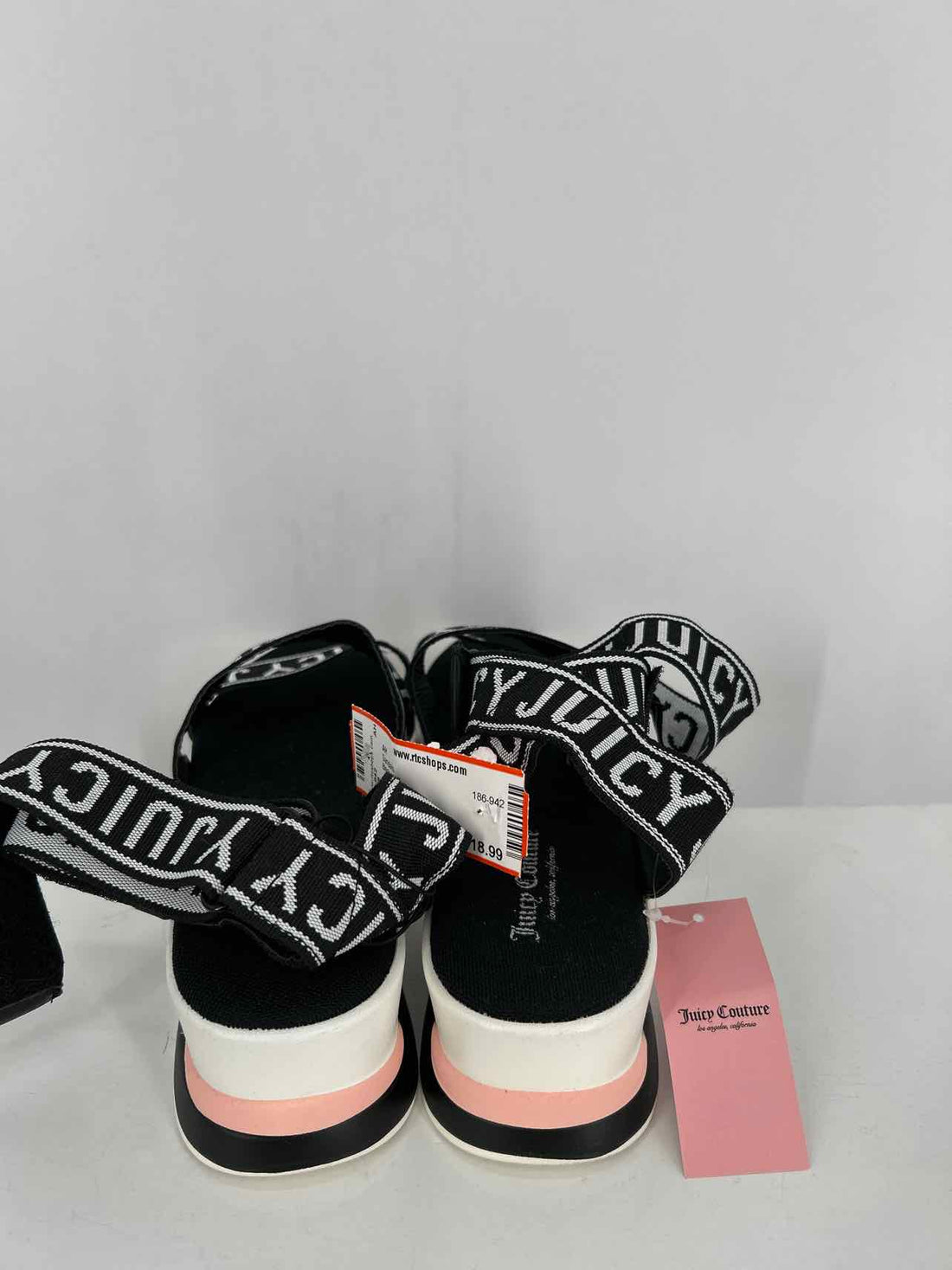 Juicy Couture Women Size 10 Black NWT Sandals