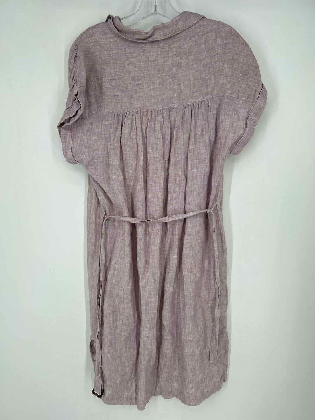 C & C Size M Light Purple Linen 100% Dress