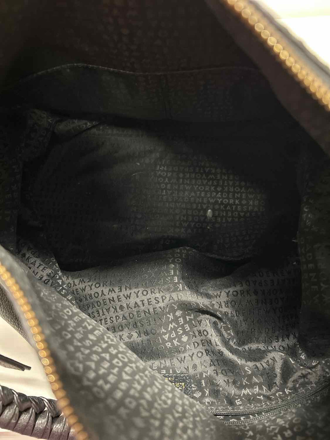 Kate Spade Black Leather Pre Owned Hobo