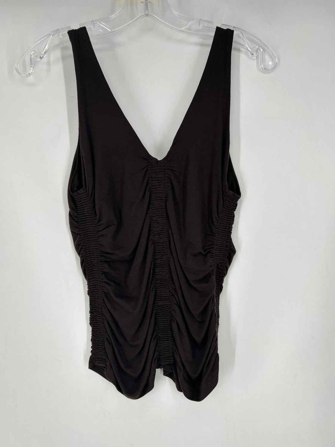 Reiss Size 6 Dark Brown Tank Top