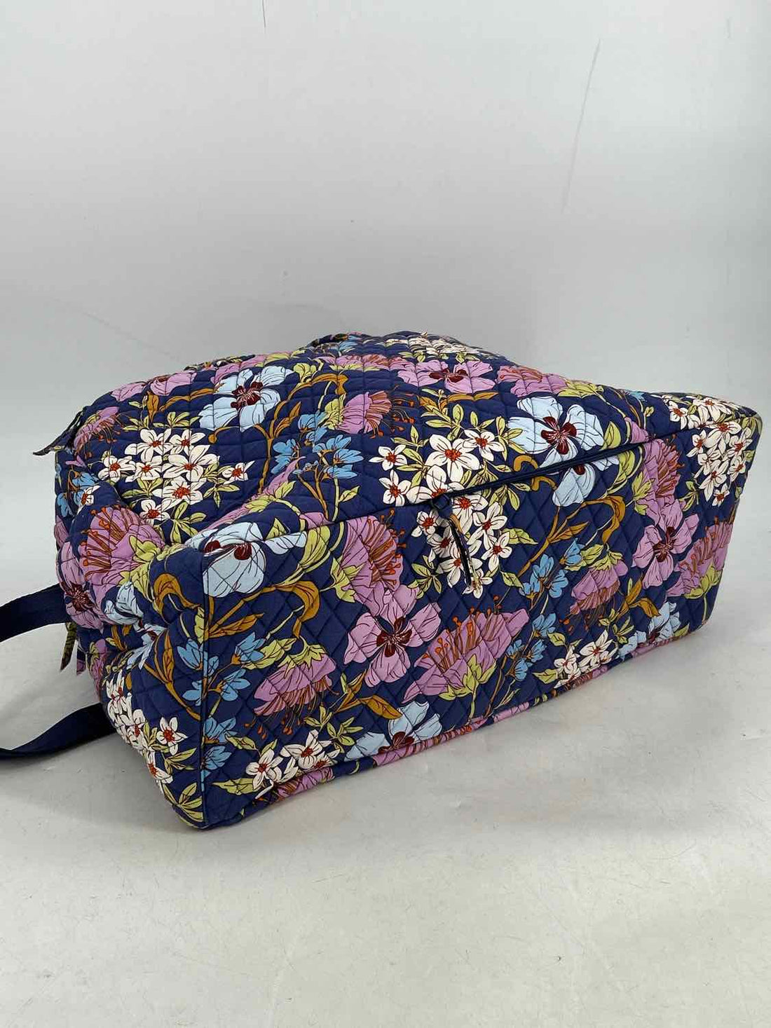 Vera Bradley Navy Floral Weekender Duffel