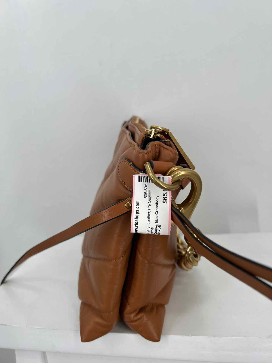 Rebecca Minkoff Cognac Leather Pre Owned Purse