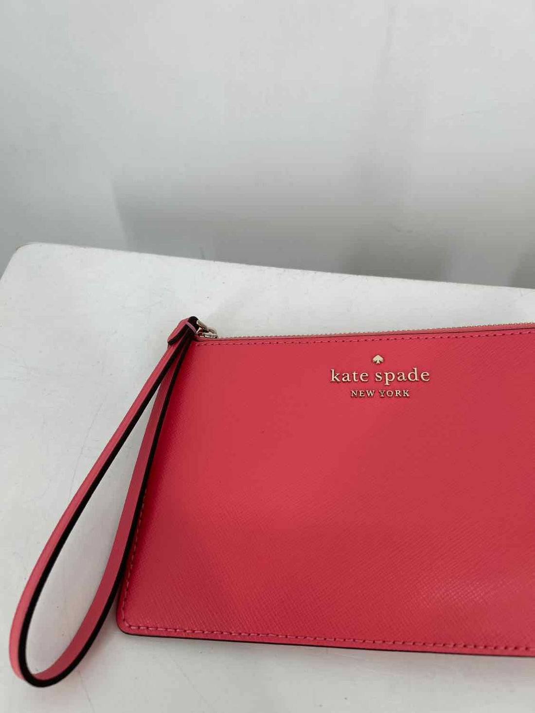 Kate Spade Pink Saffiano Leather Pre Owned Wallet