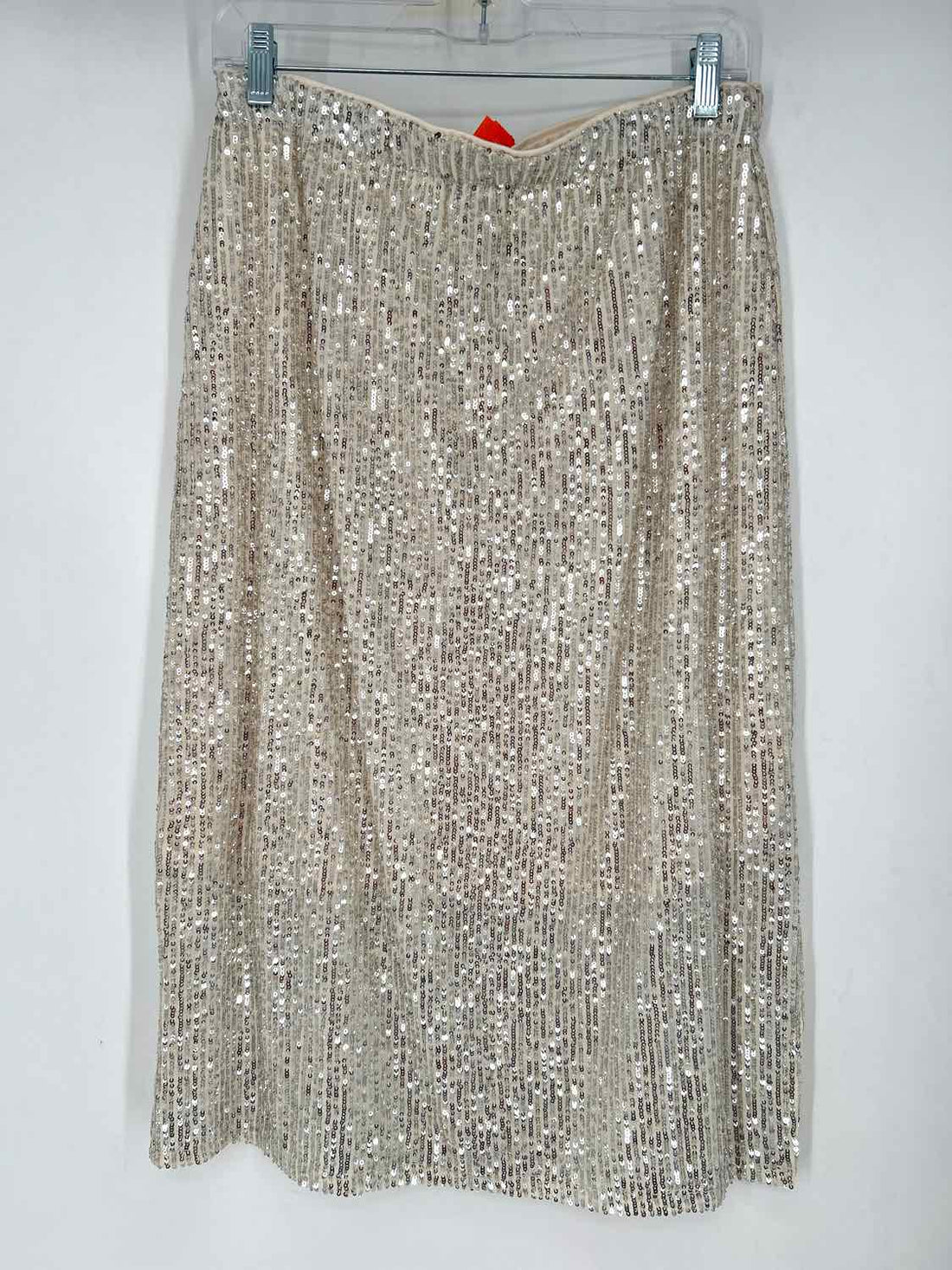 CeCe Size M White Sequined Skirts