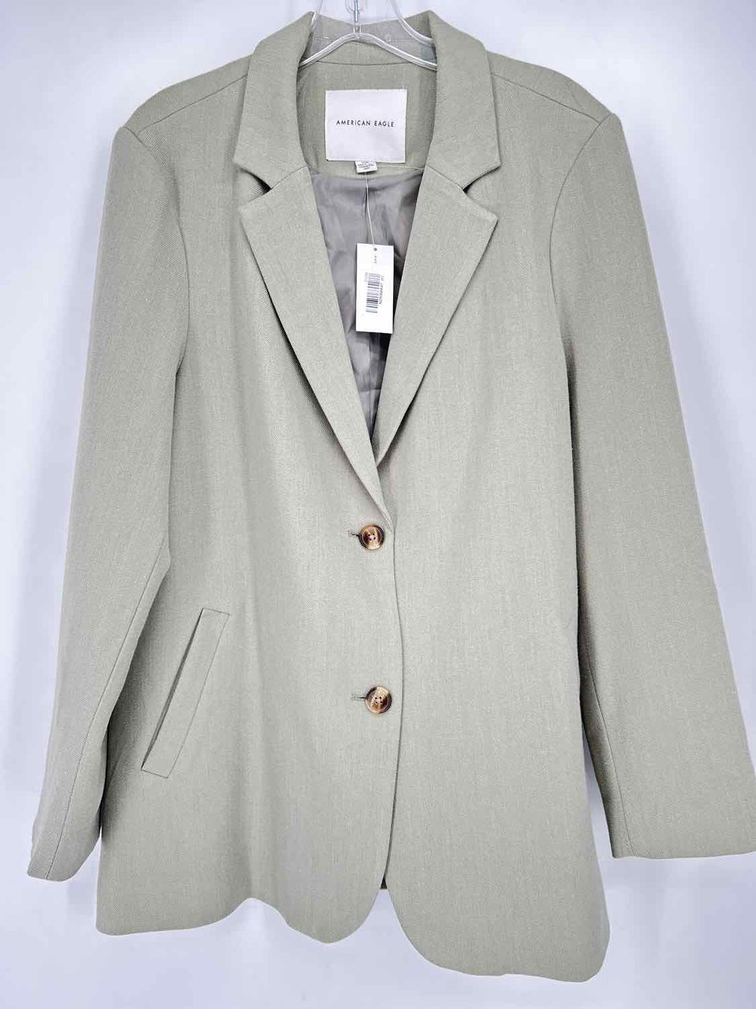 American Eagle Size L Green NWT Blazer