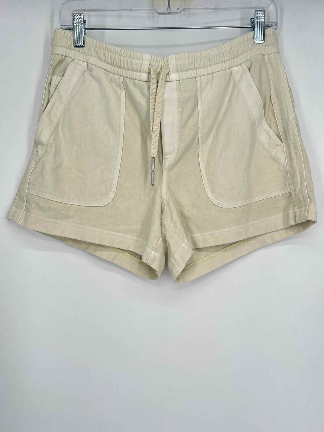 Athleta Size 8 Pale Yellow Active Shorts
