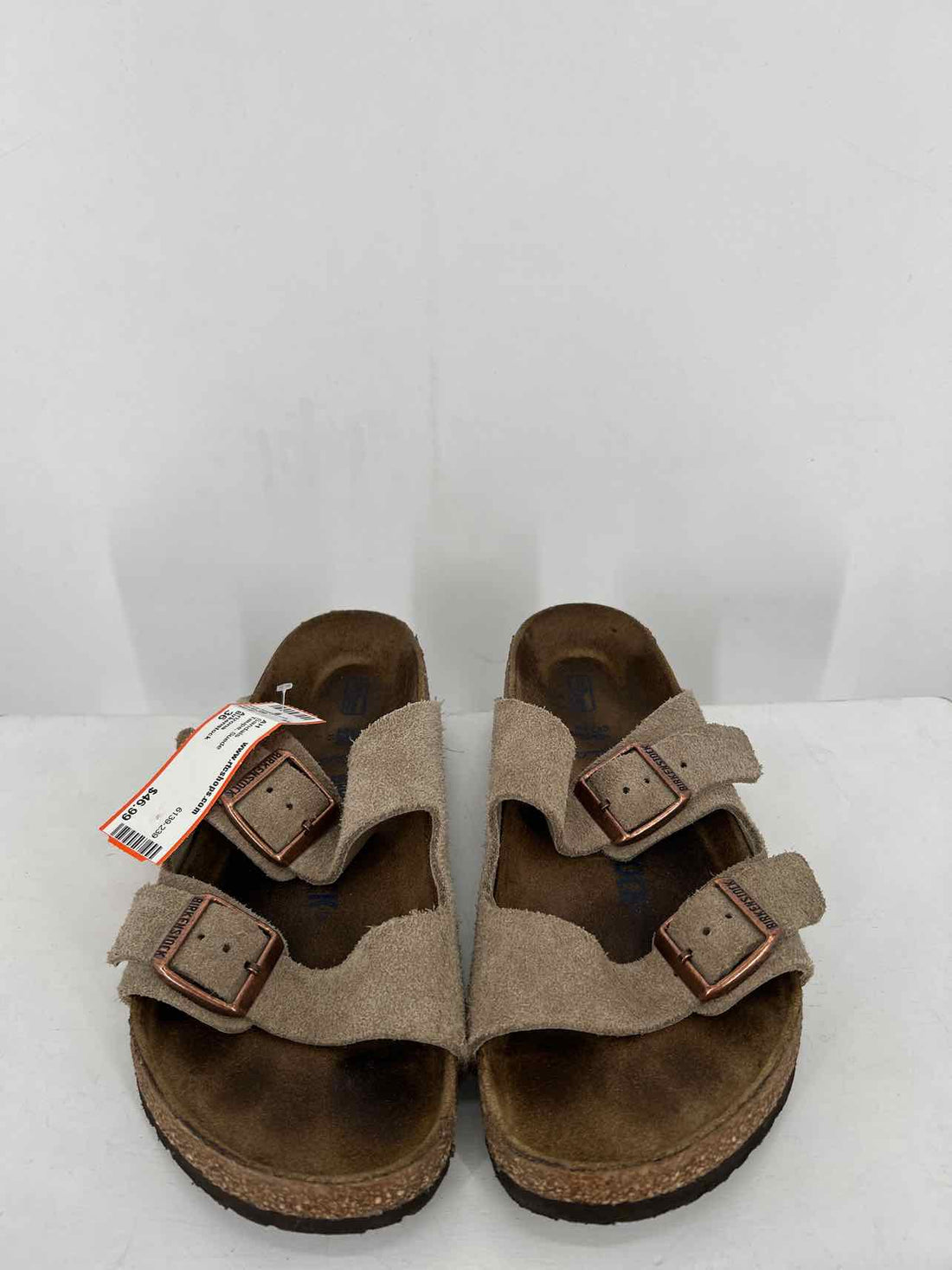 Birkenstock Women Size 36 Taupe Suede Sandals