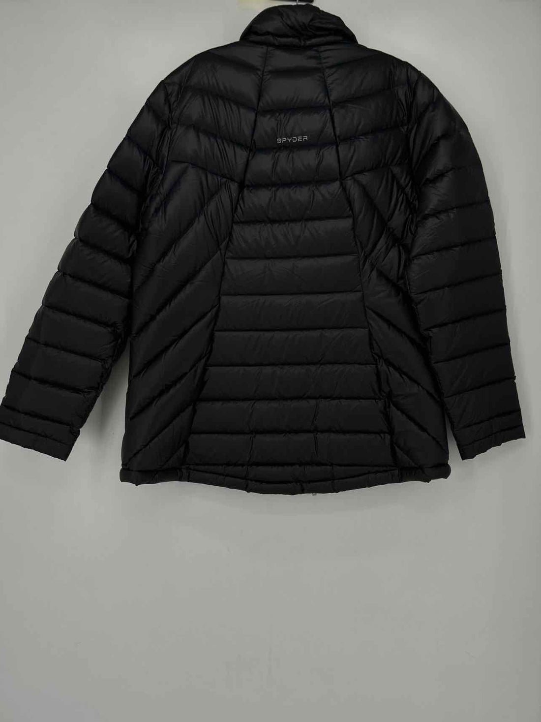 Spyder Size L Black Puffer Jacket (Outdoor)