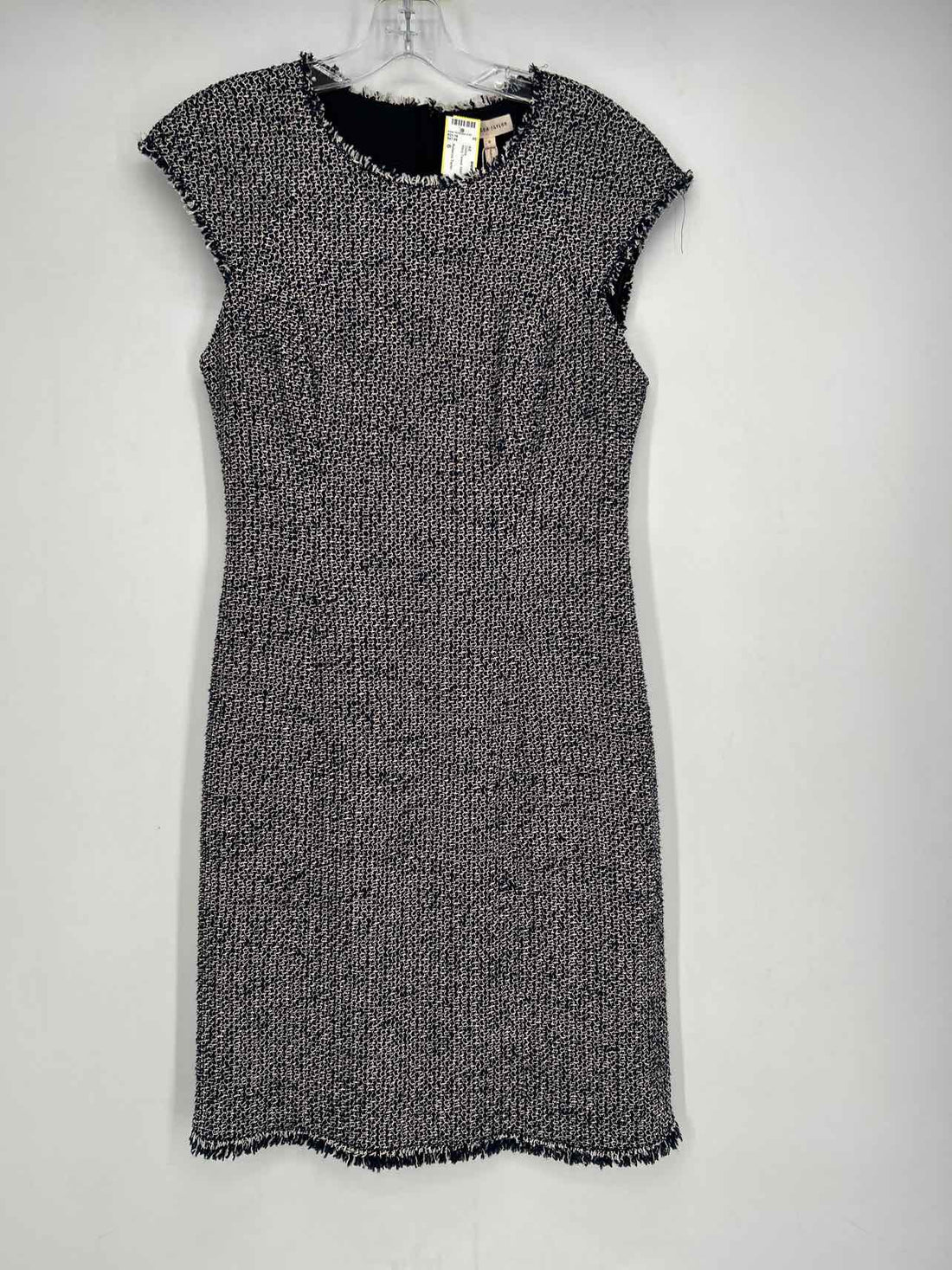 Rebecca Taylor Size 6 Navy Tweed NWT Dress