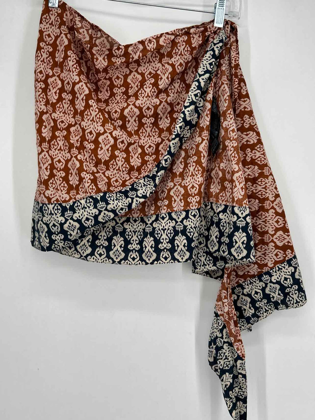 Zara Size M Rust Brown Print NWT Skirts