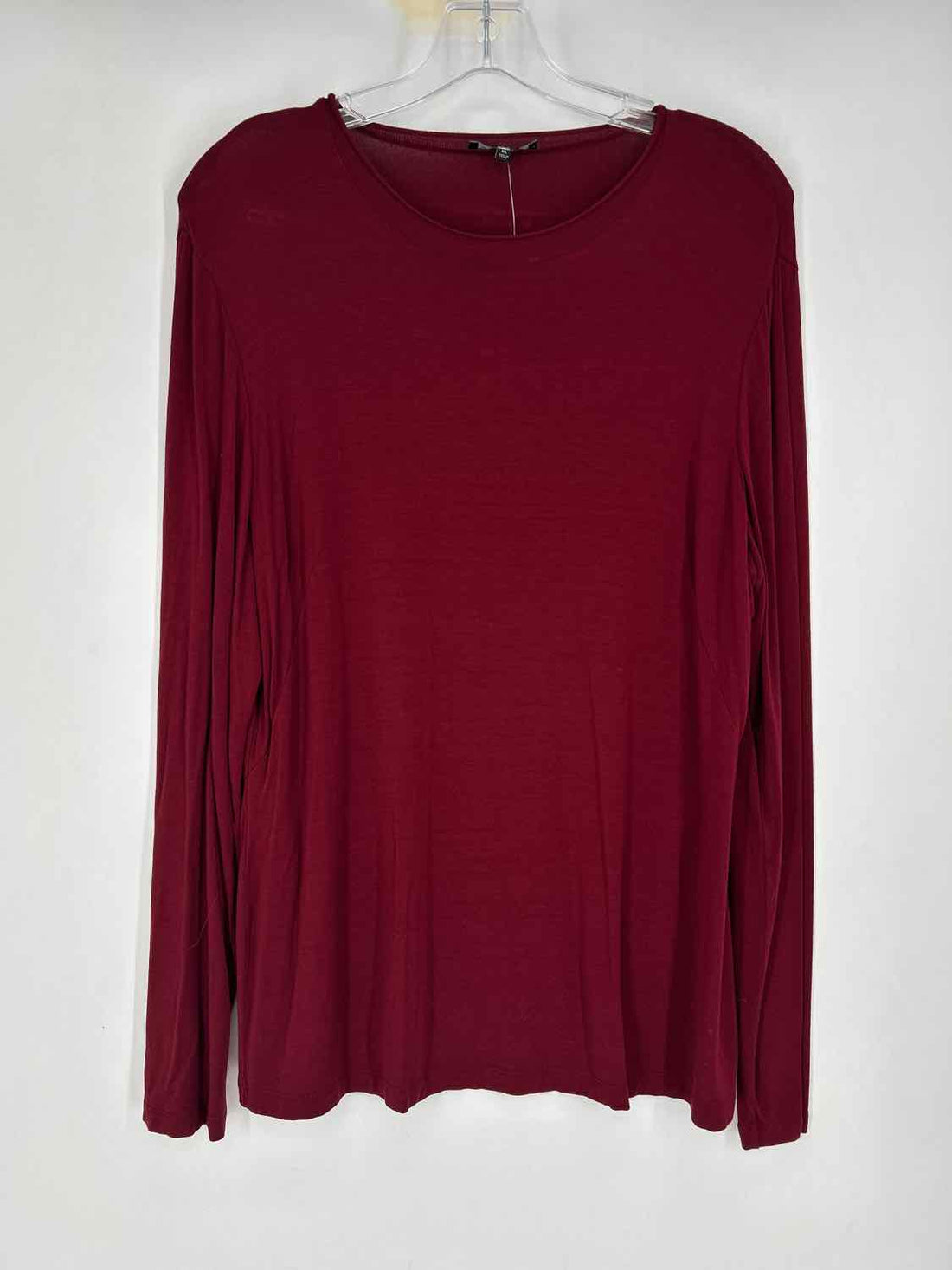 Lafayette 148 Size XL Dark Maroon Long Sleeve