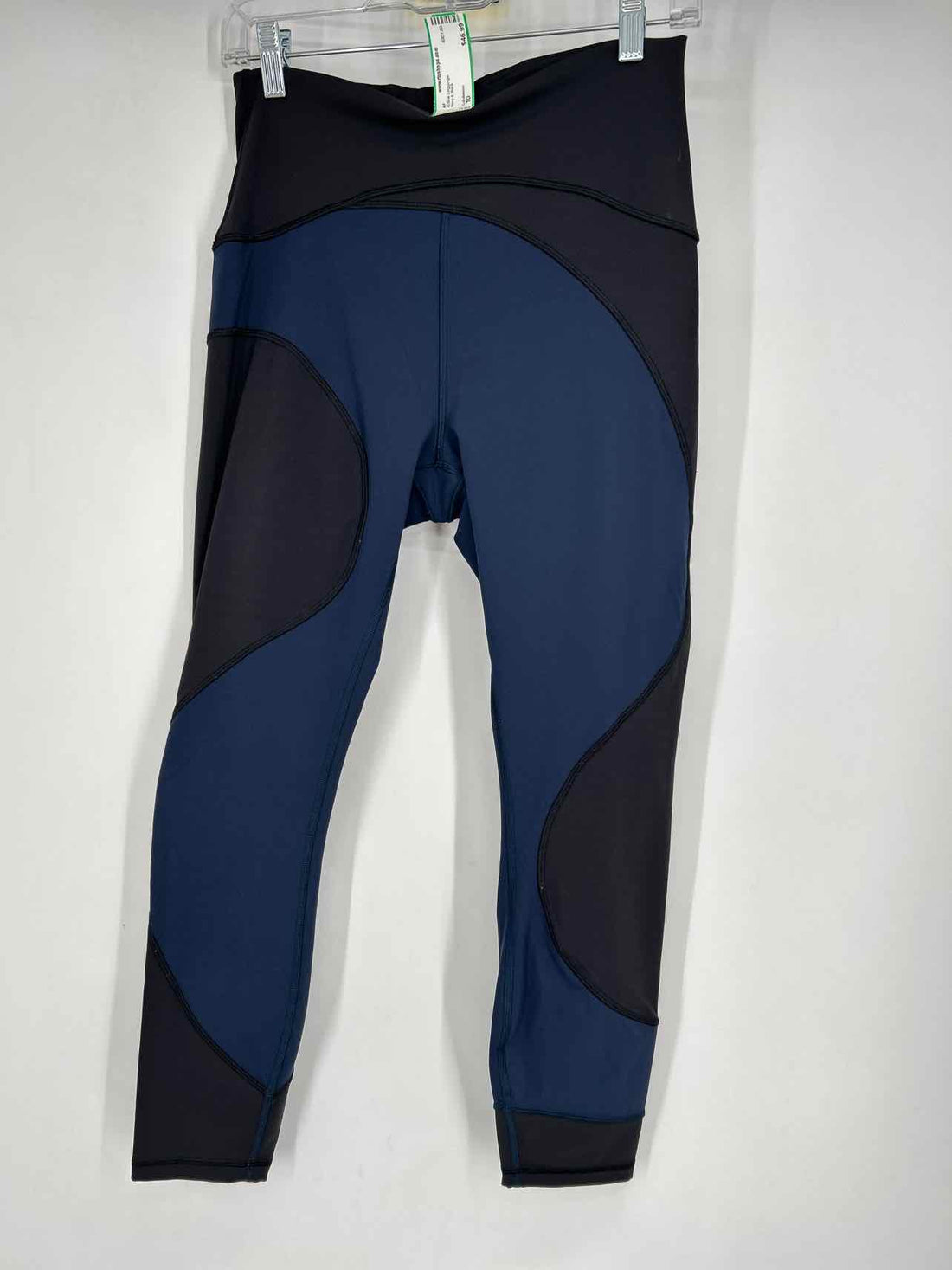 Lululemon Size 10 Navy & Black Active Leggings