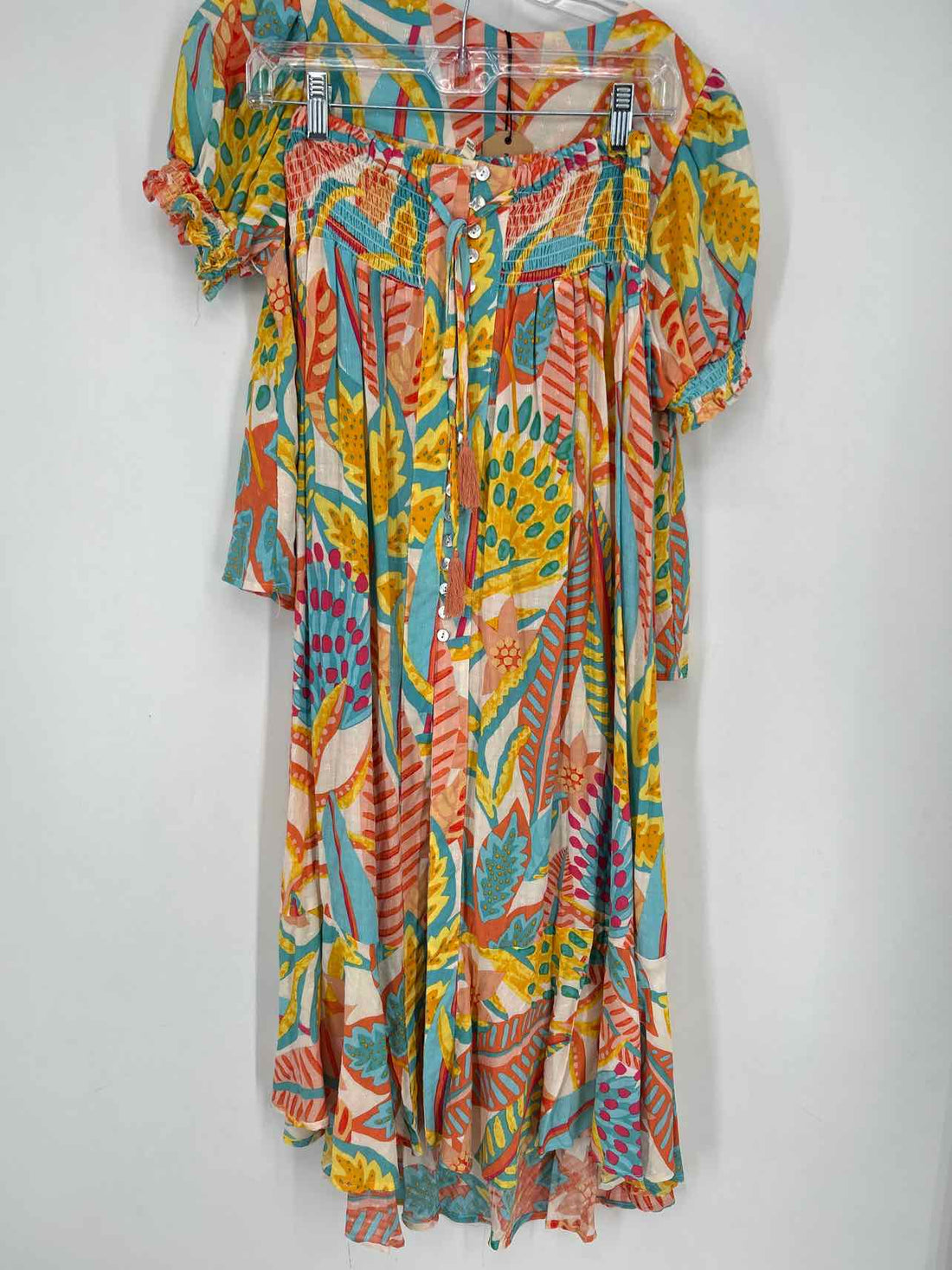 Christian Siriano Size S Beige Multi Color Print NWT Multi-Piece Set