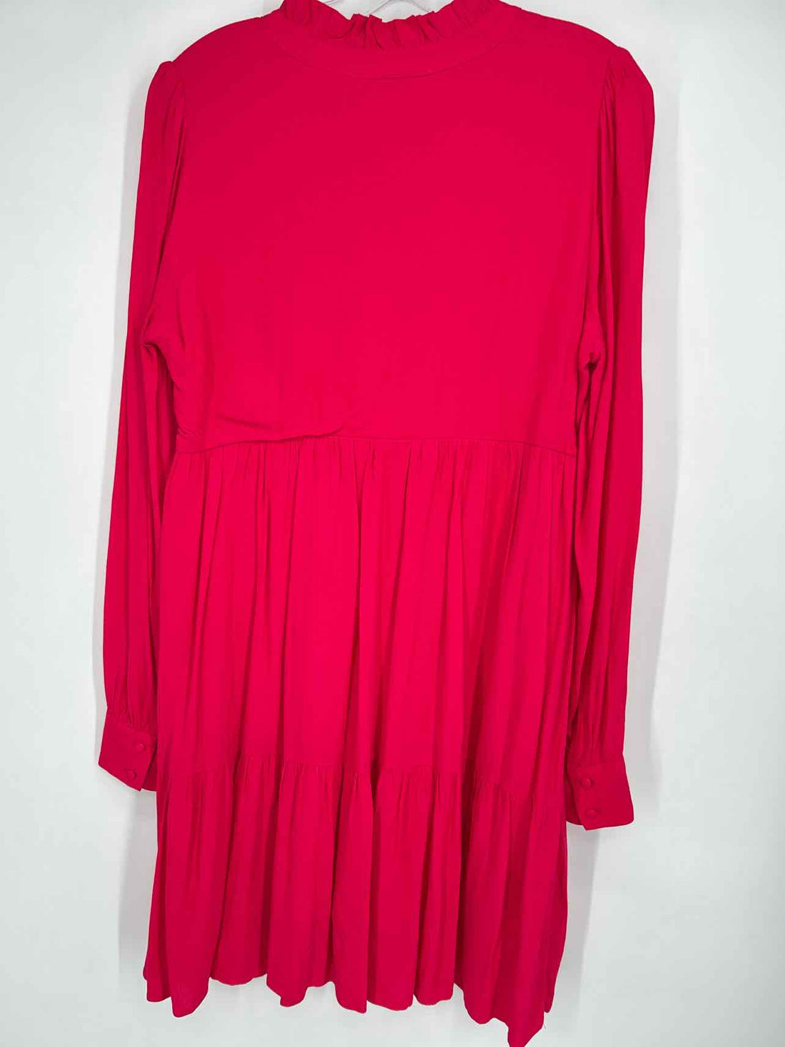 Karlie Size S Fuschia Long Sleeve Dress