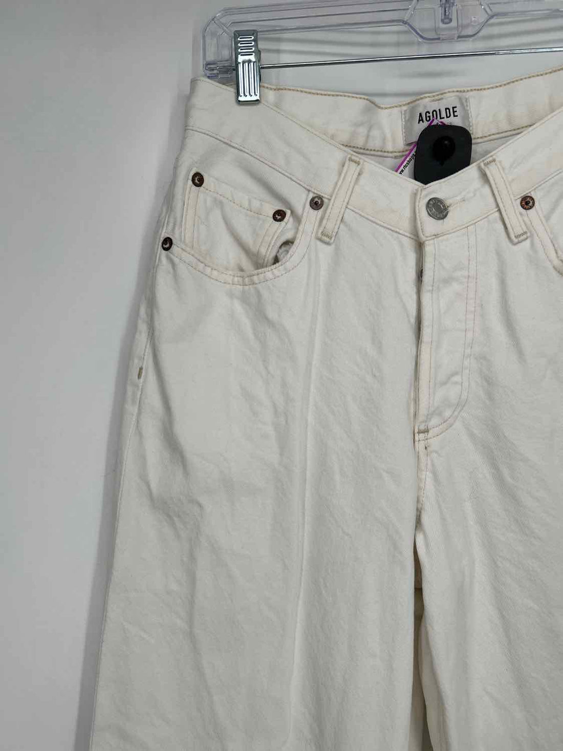 Agolde Size 27 White Jeans