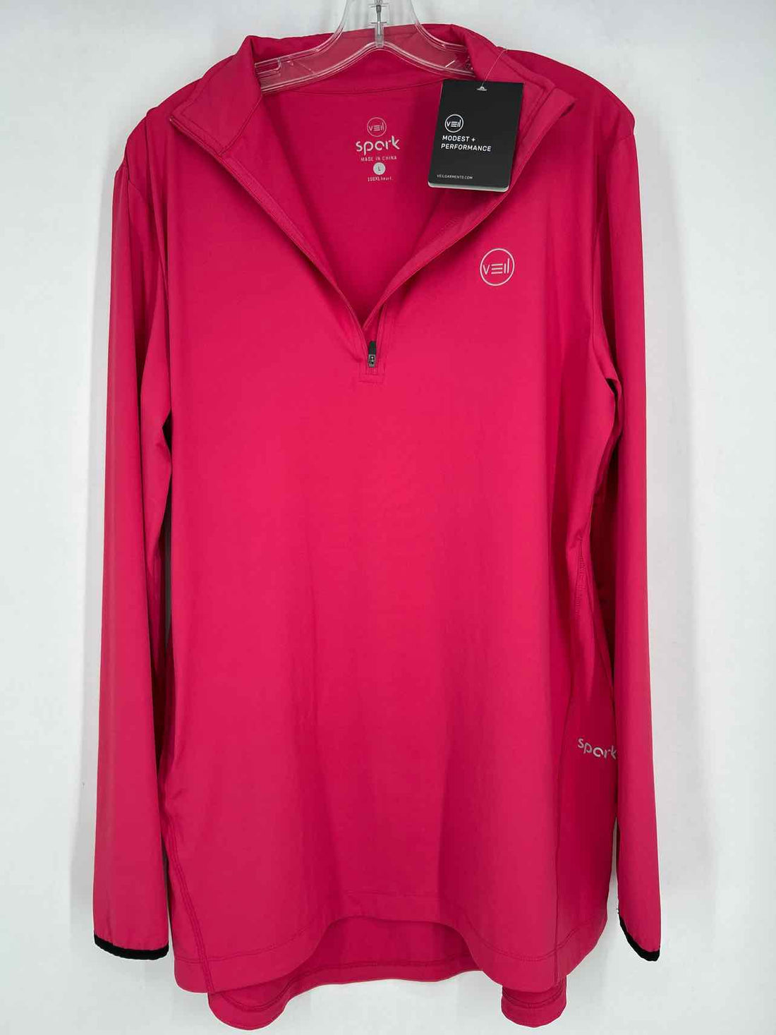 Veil Size L Hot Pink NWT Active Dresses