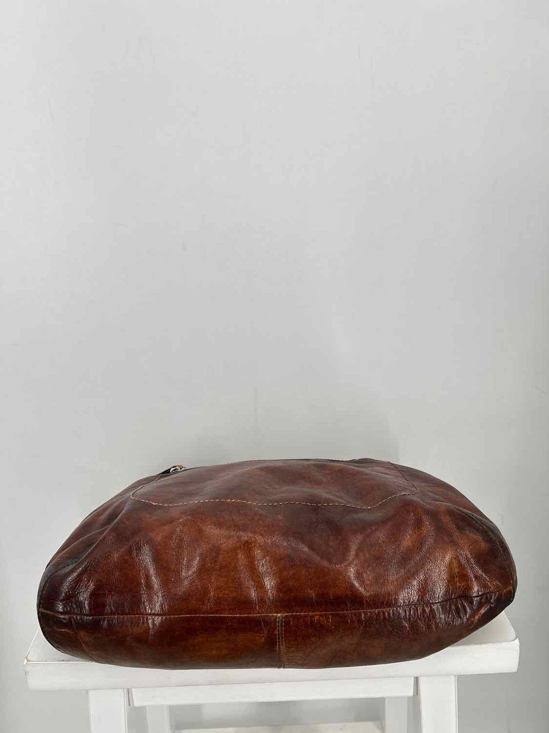 Coach Brown Genuine Leather Pre Owned Tote