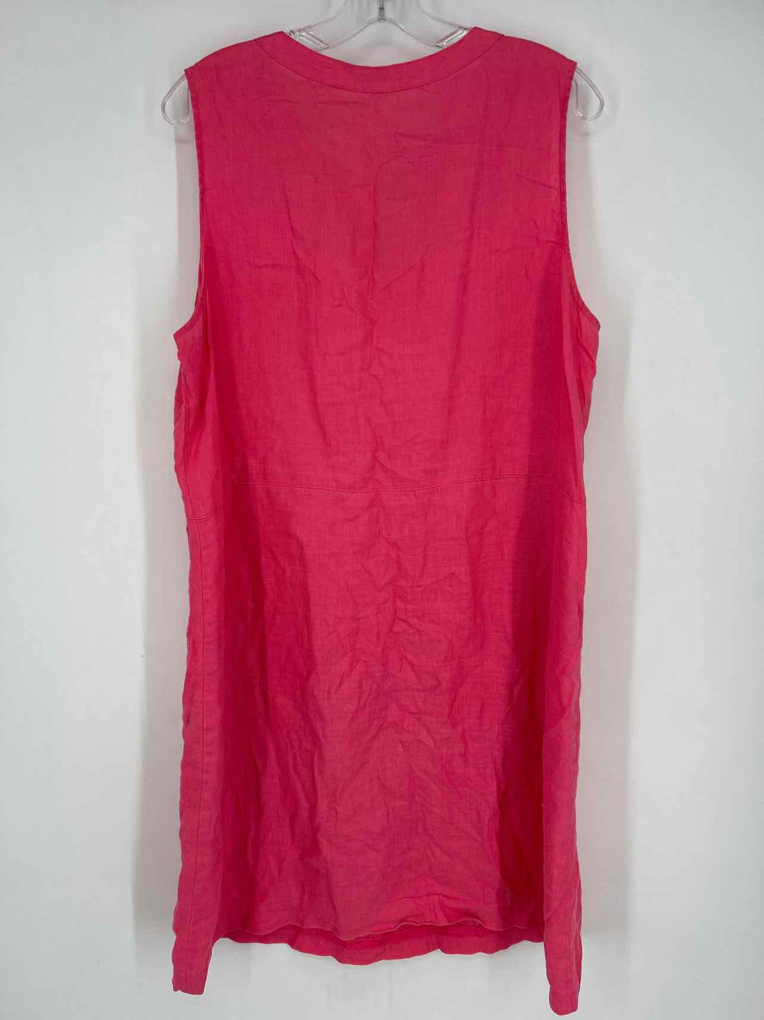 J Jill Size L Pink Sleeveless Dress