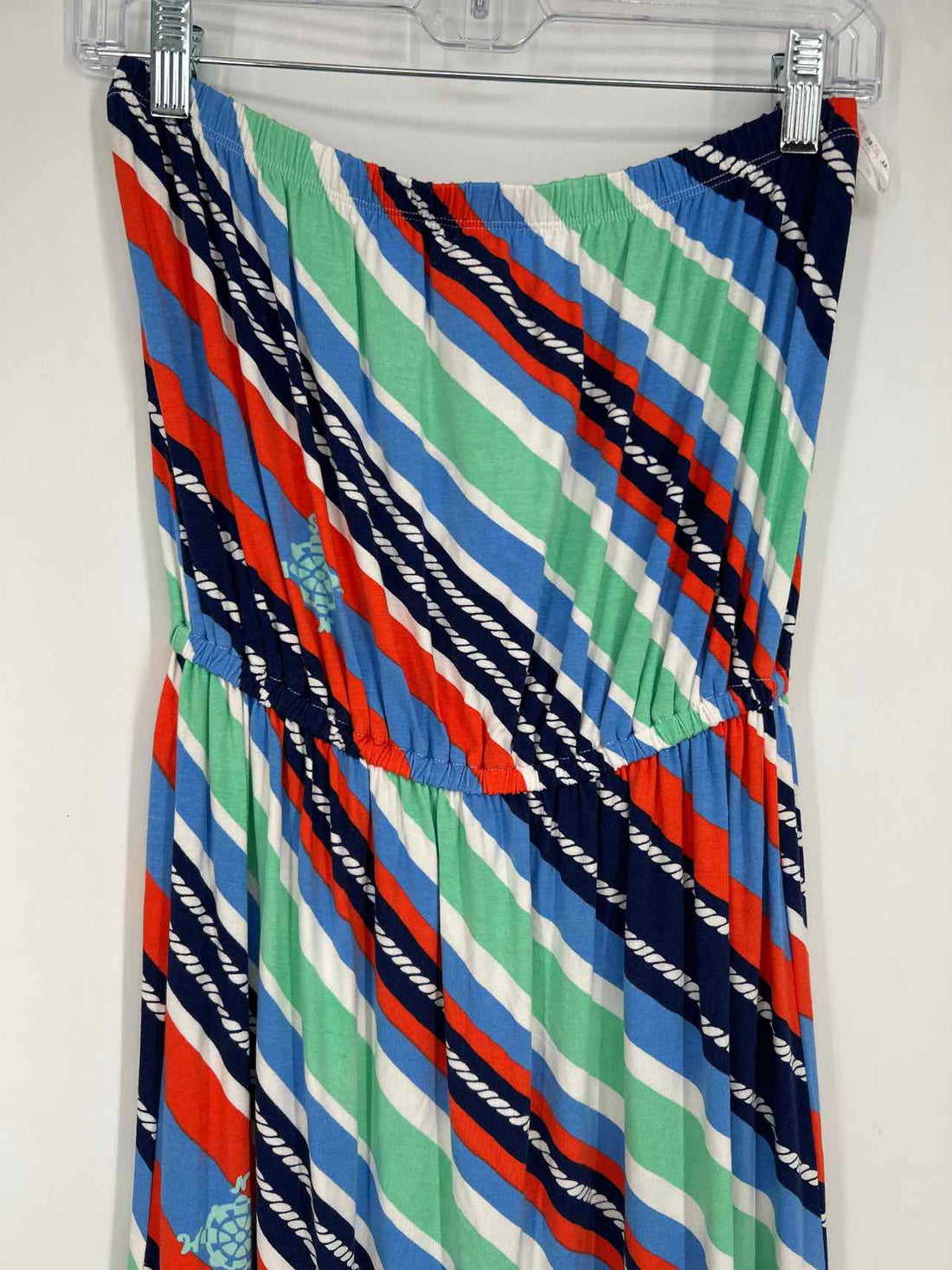 Lilly Pulitzer M Multi Color Stripe Strapless Lilly Pulitzer Dress