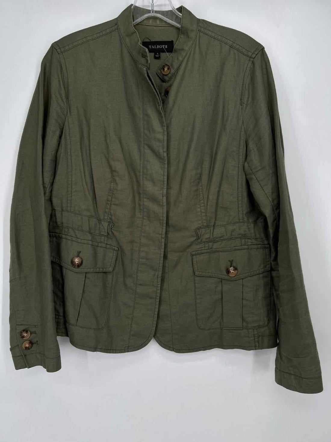Talbots Size S Green Jacket