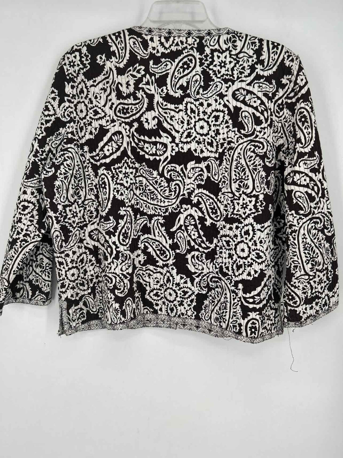 No Brand Name Size M Brown & White Reversible Jacket