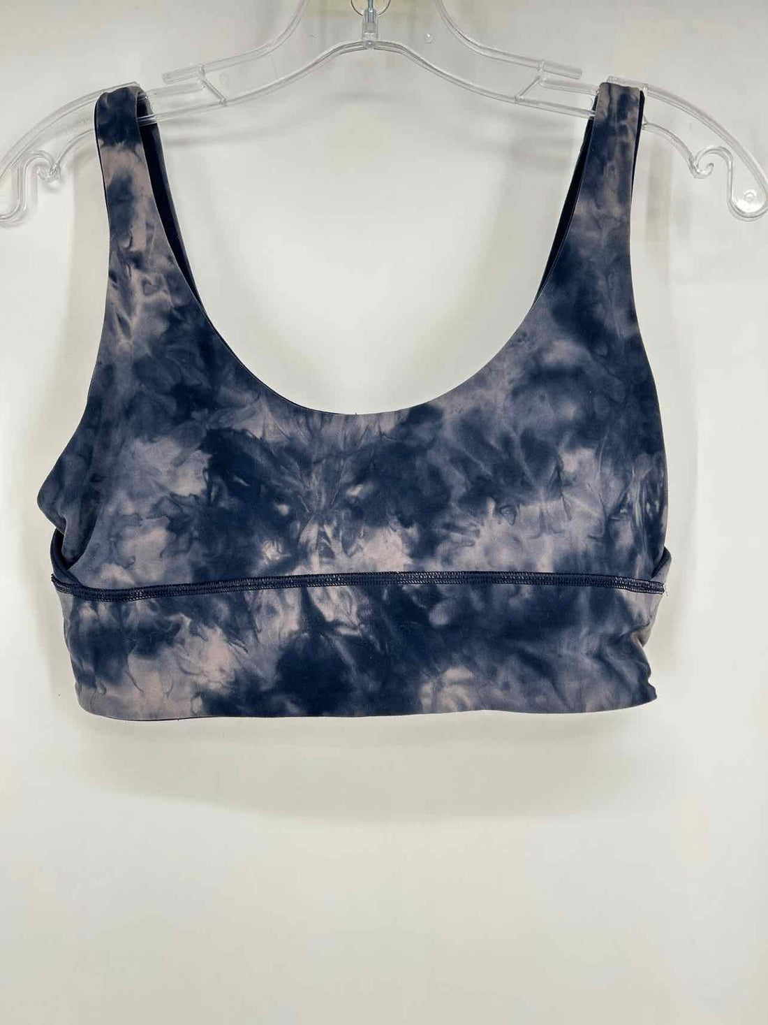Lululemon Size 10 Navy Tie Dye Active Sports Bras