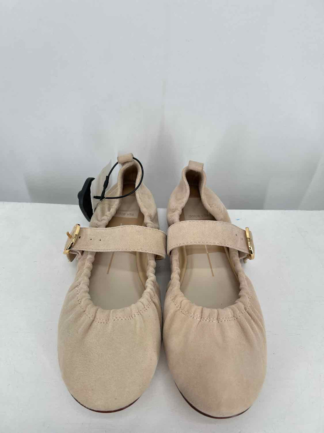 Dolce Vita Women Size 6.5 Beige New Suede Boutique Shoes