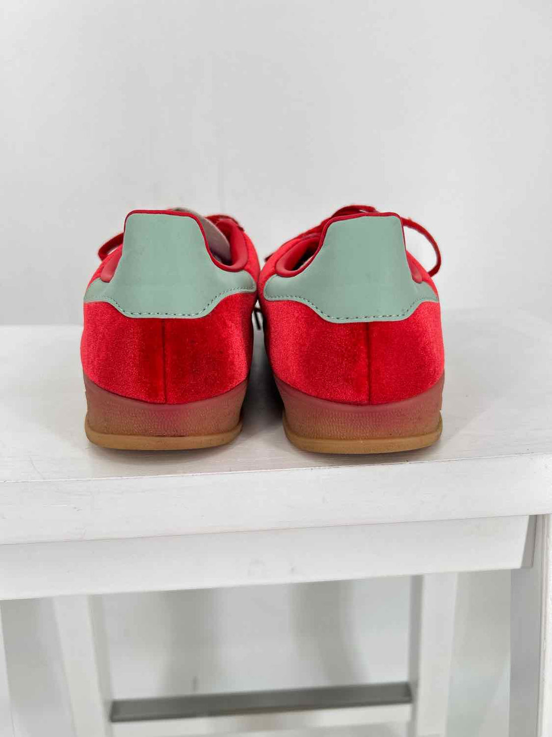 Adidas Gazelle Women Size 8.5 Red Sneakers
