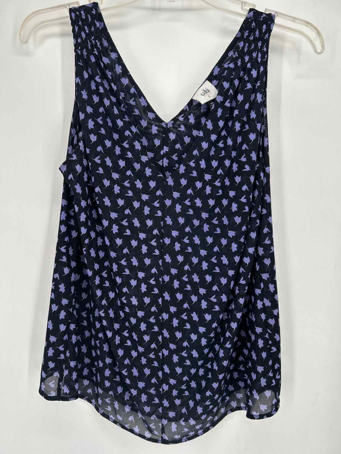 Cabi Size S/M Navy & Purple Print Multi-Piece Set