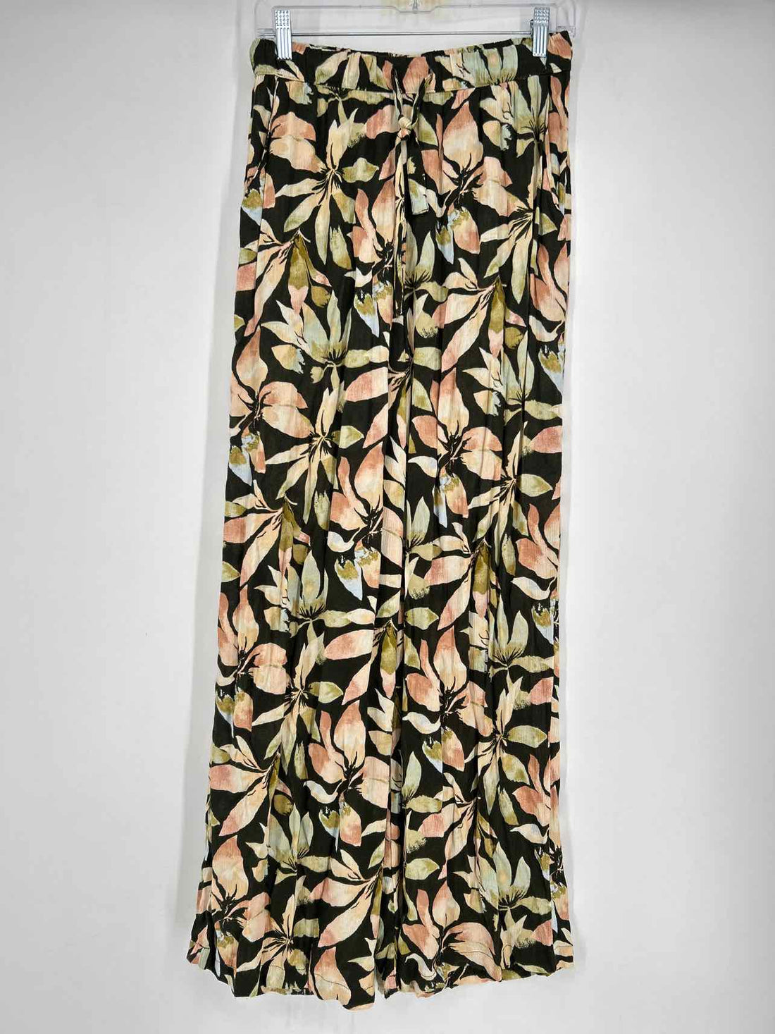 Volcom Size S Black Floral Pants