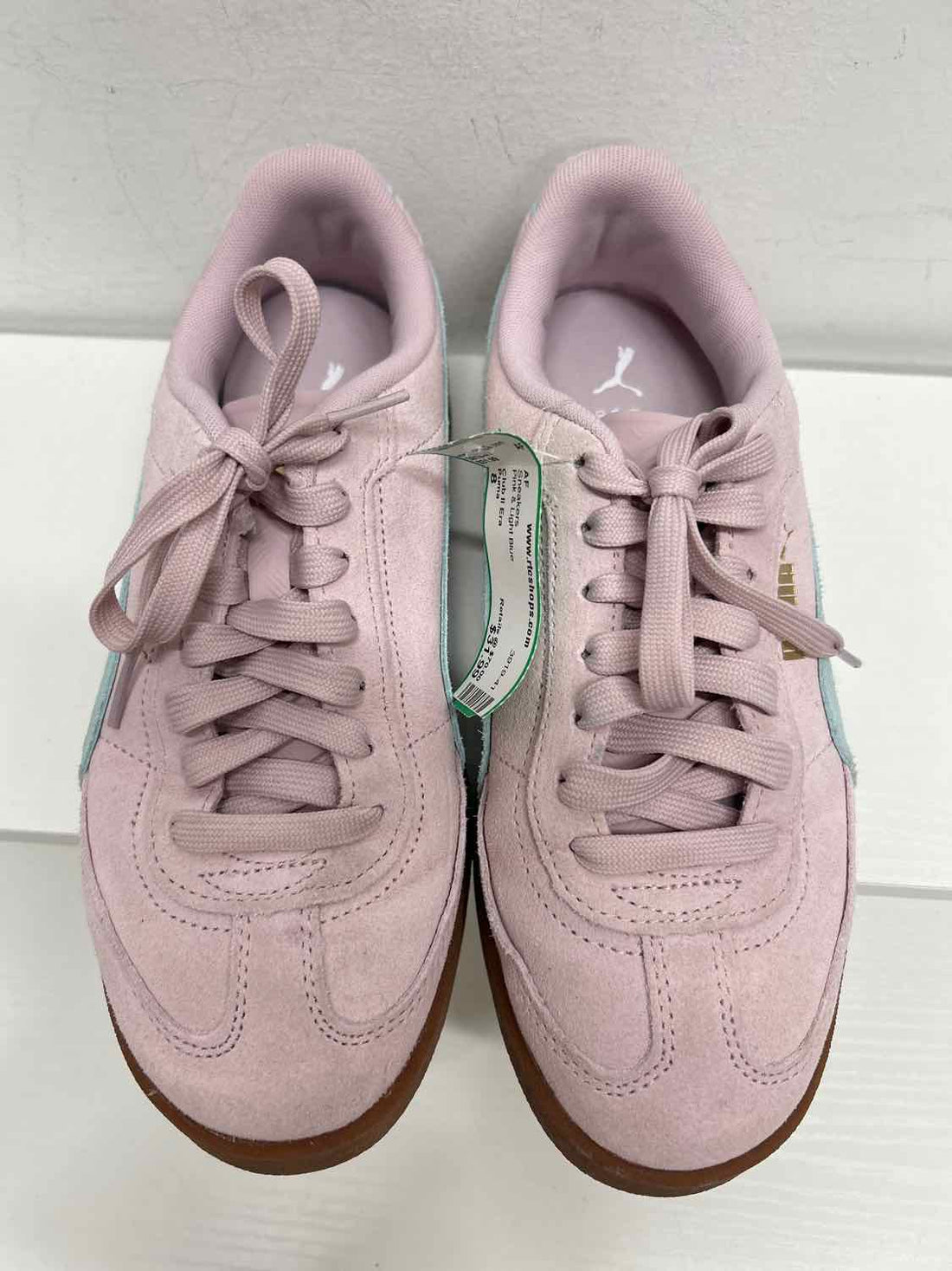 Puma Women Size 8 Pink & Light Blue Sneakers