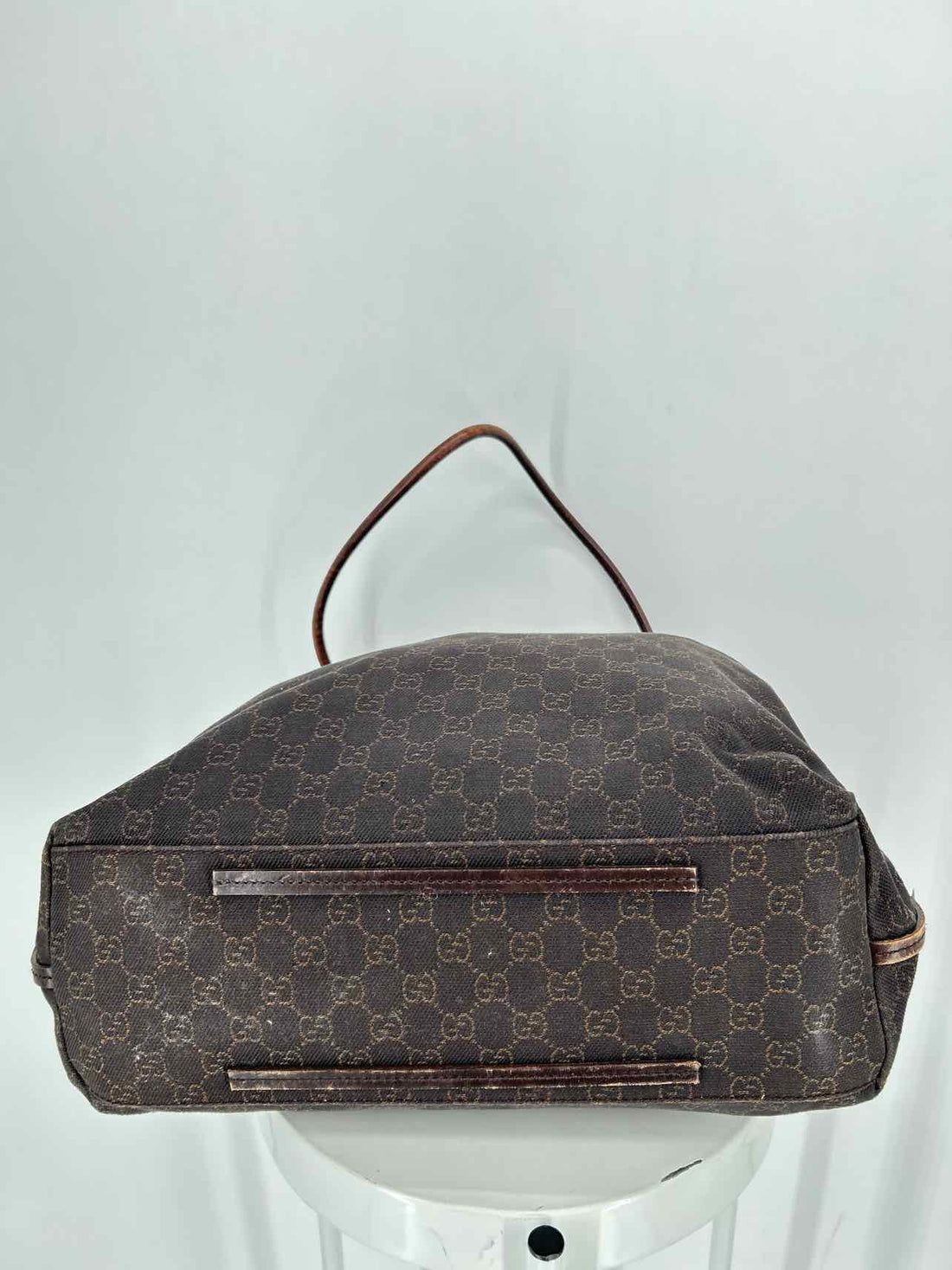 Gucci GG Canvas Gifford Dark Brown As Is Tote