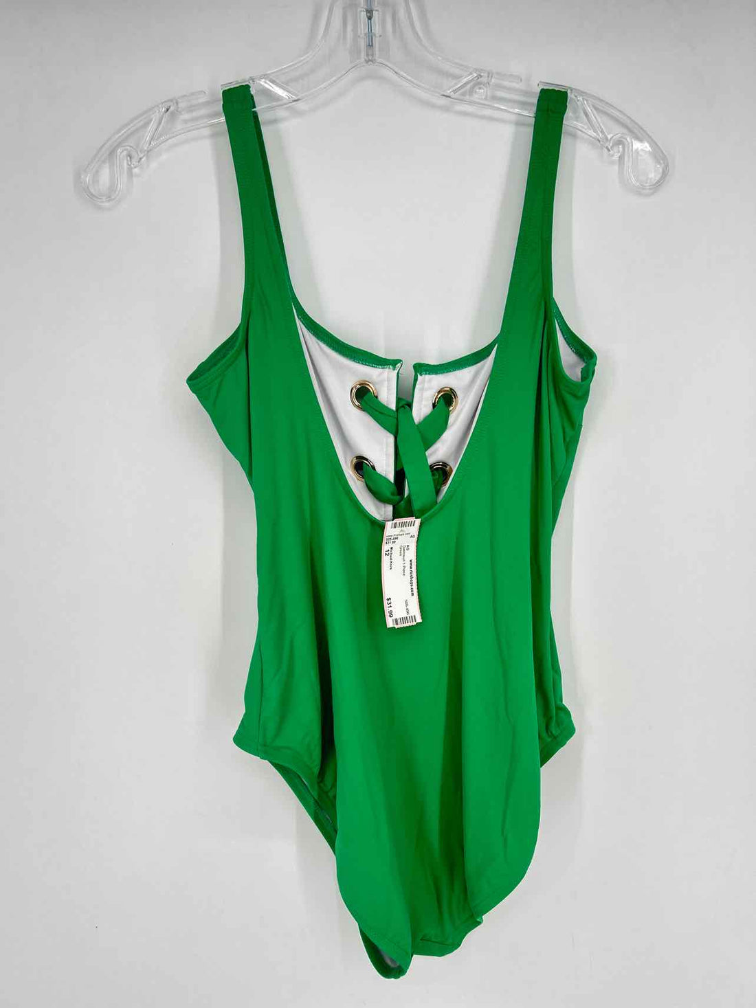 Michael Kors Size 12 Green Swimsuit 1 Piece