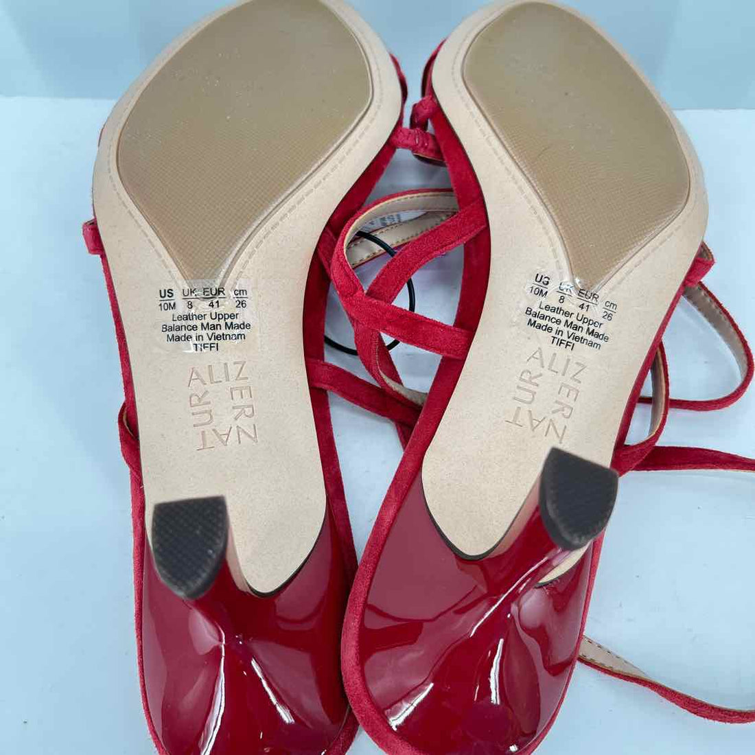 Naturalizer Women Size 10 Red New Sandals