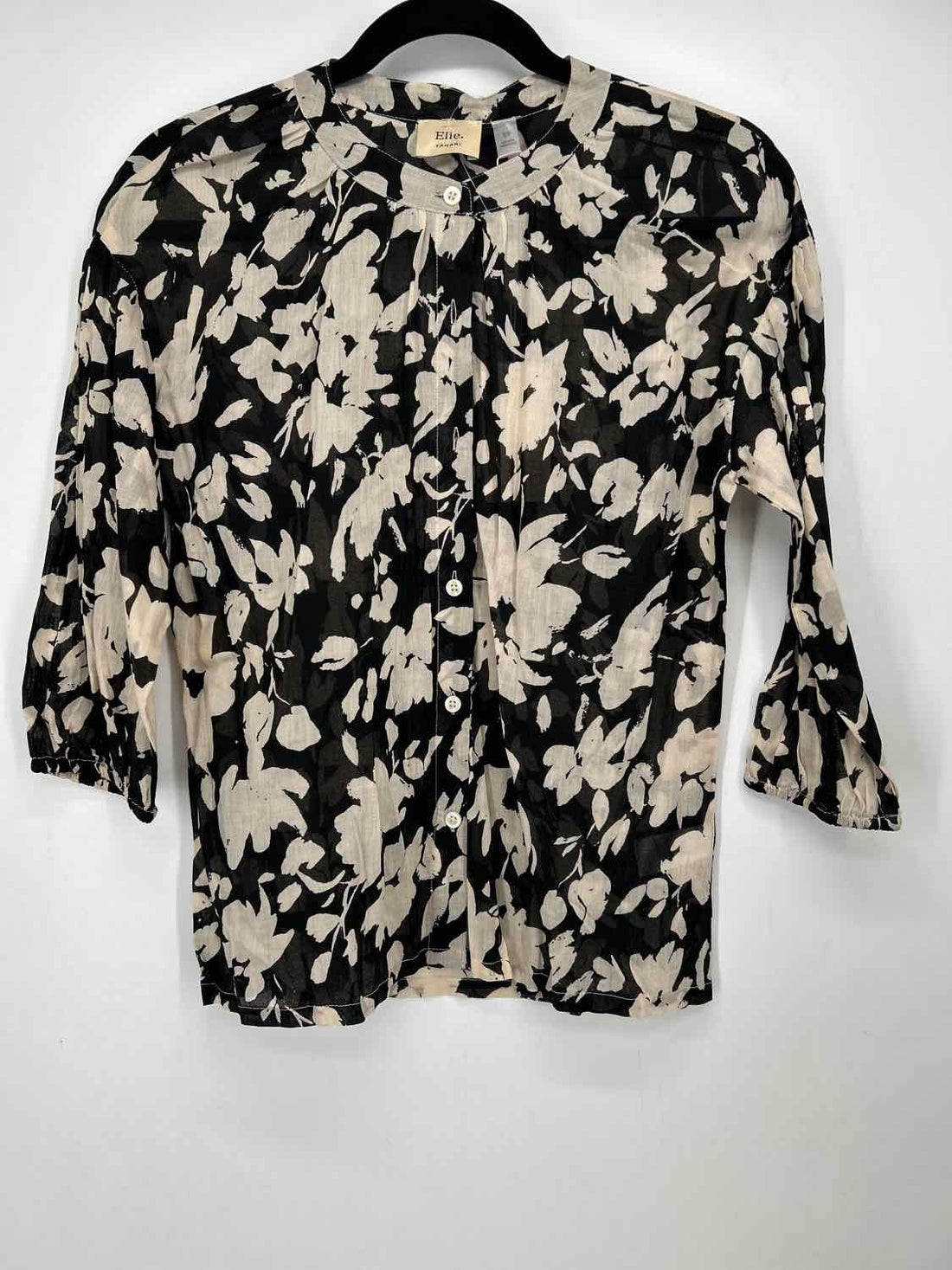Elie Tahari Size S Beige & Black NWT Long Sleeve