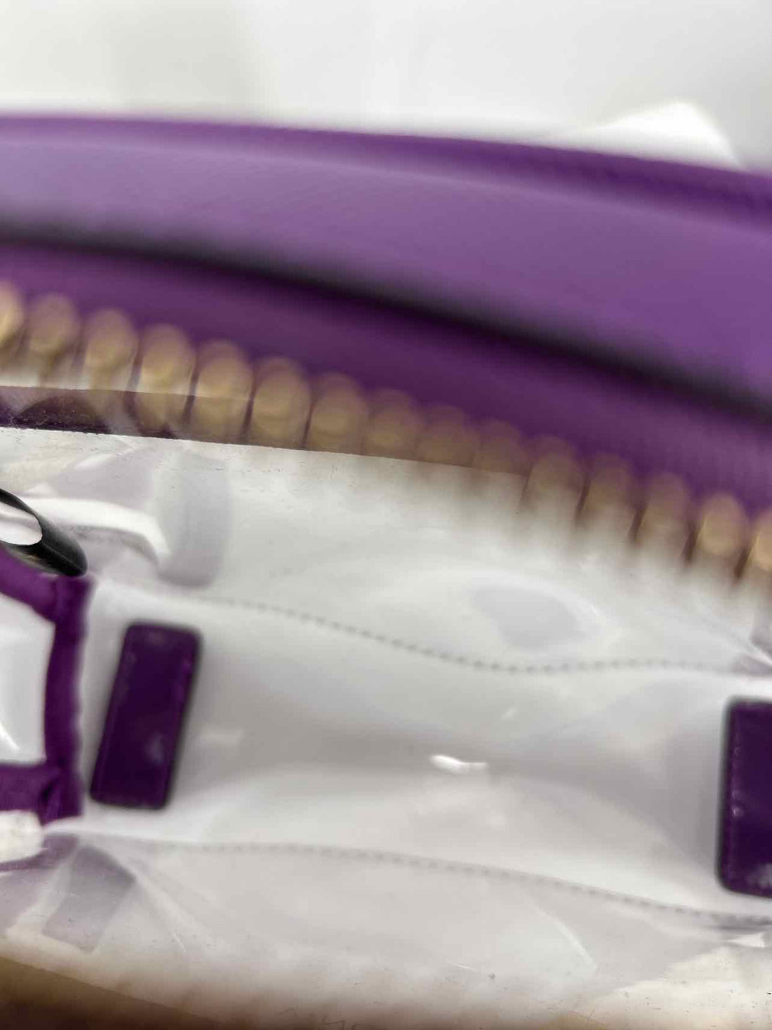 Vince Camuto Clear & purple Crossbody