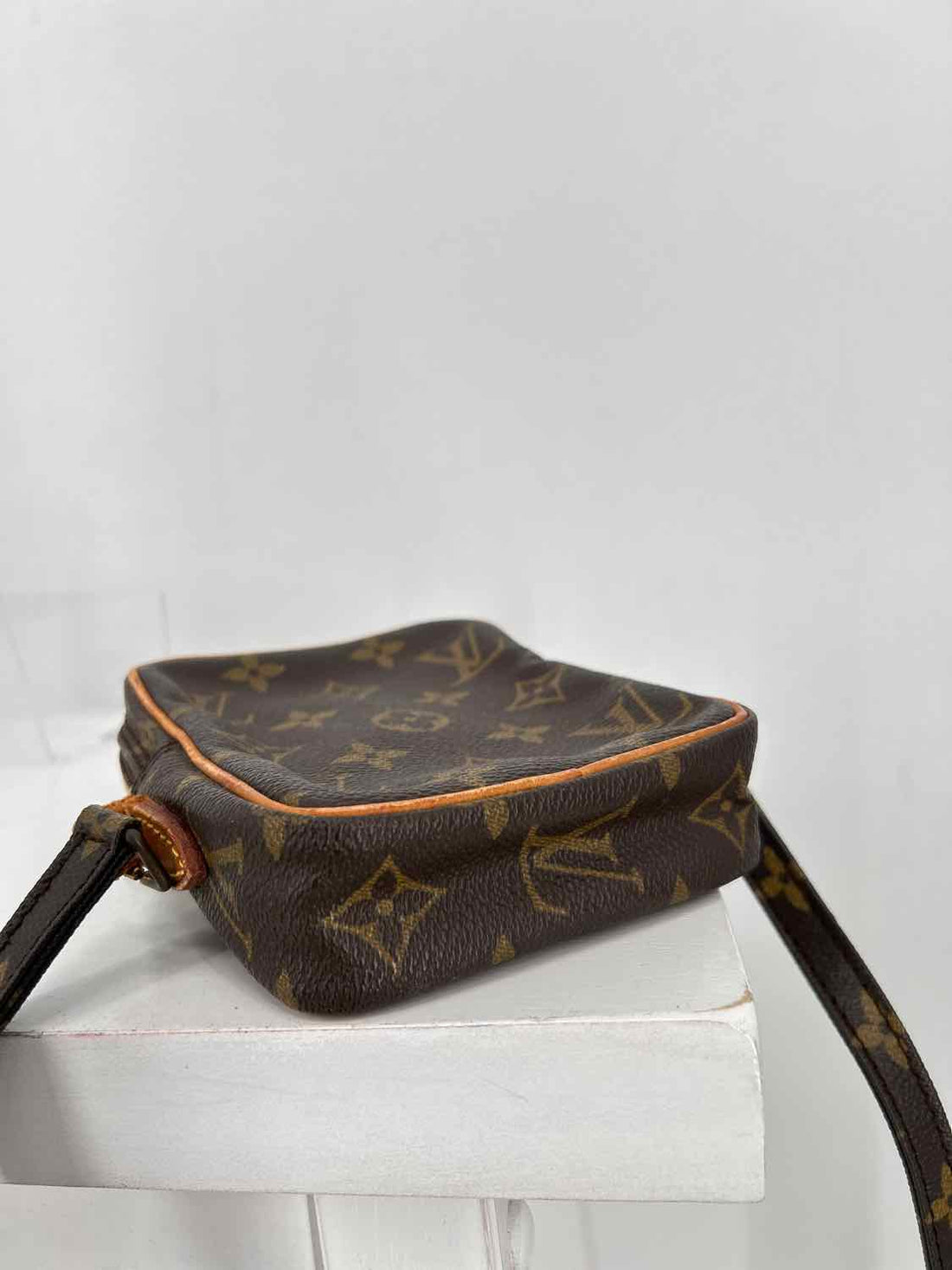 Louis Vuitton Brown Monogram Coated Canvas Danube 15 LUXURY