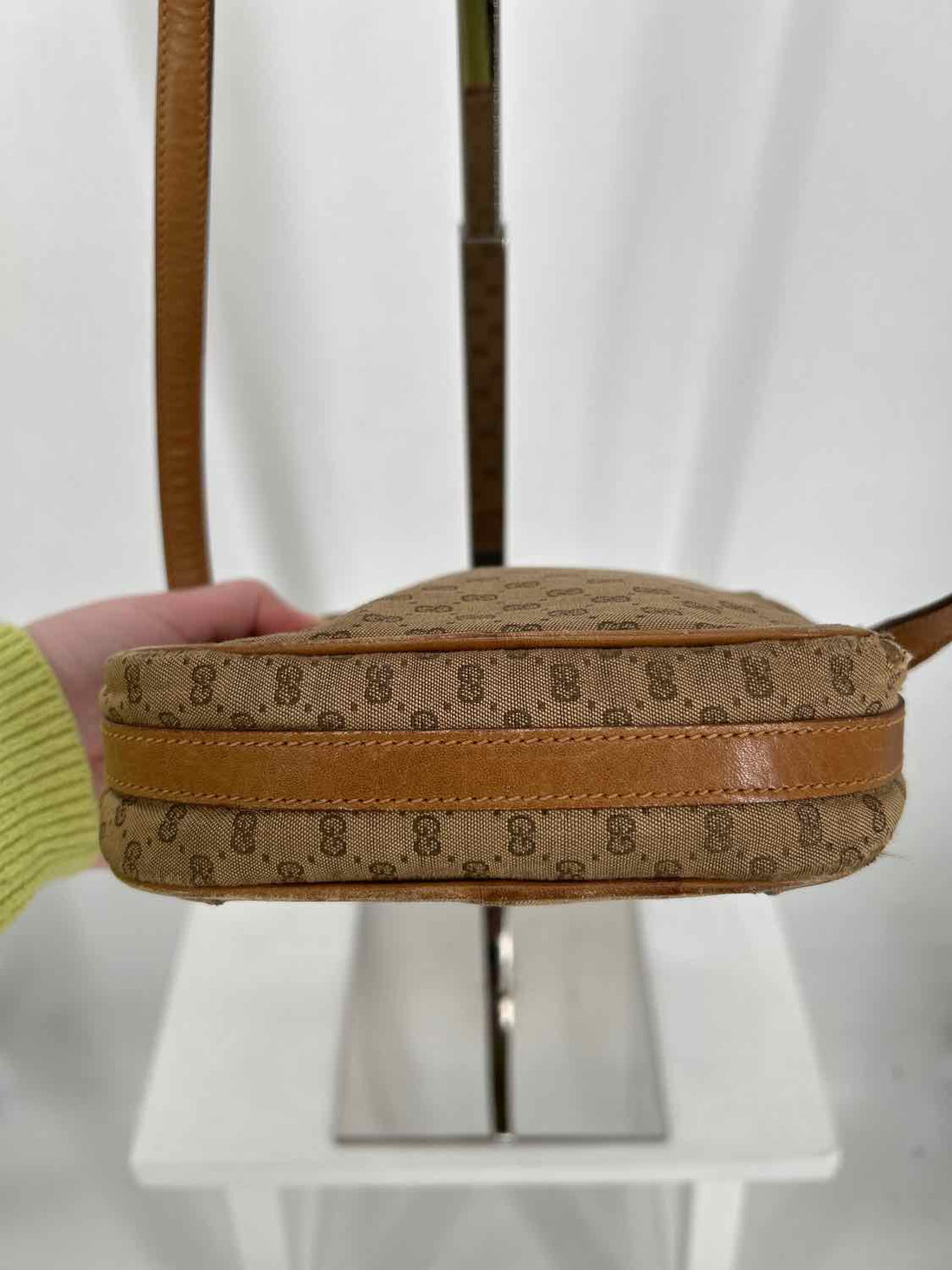 Gucci Ophidia Tan Monogram Vintage LUXURY Crossbody