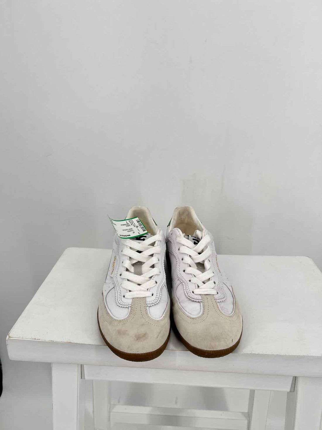 Sam Edelman Women Size 7 White Colorblock Sneakers