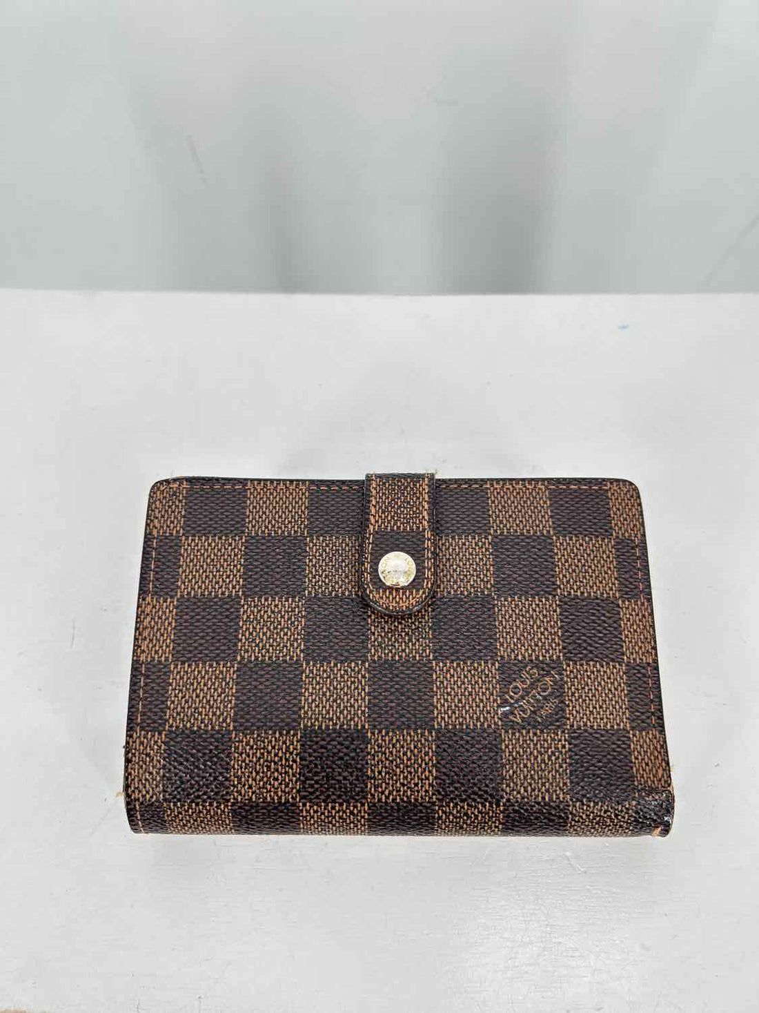 Louis Vuitton Viennois Damier Ebene Coated Canvas Pre Owned LUXURY